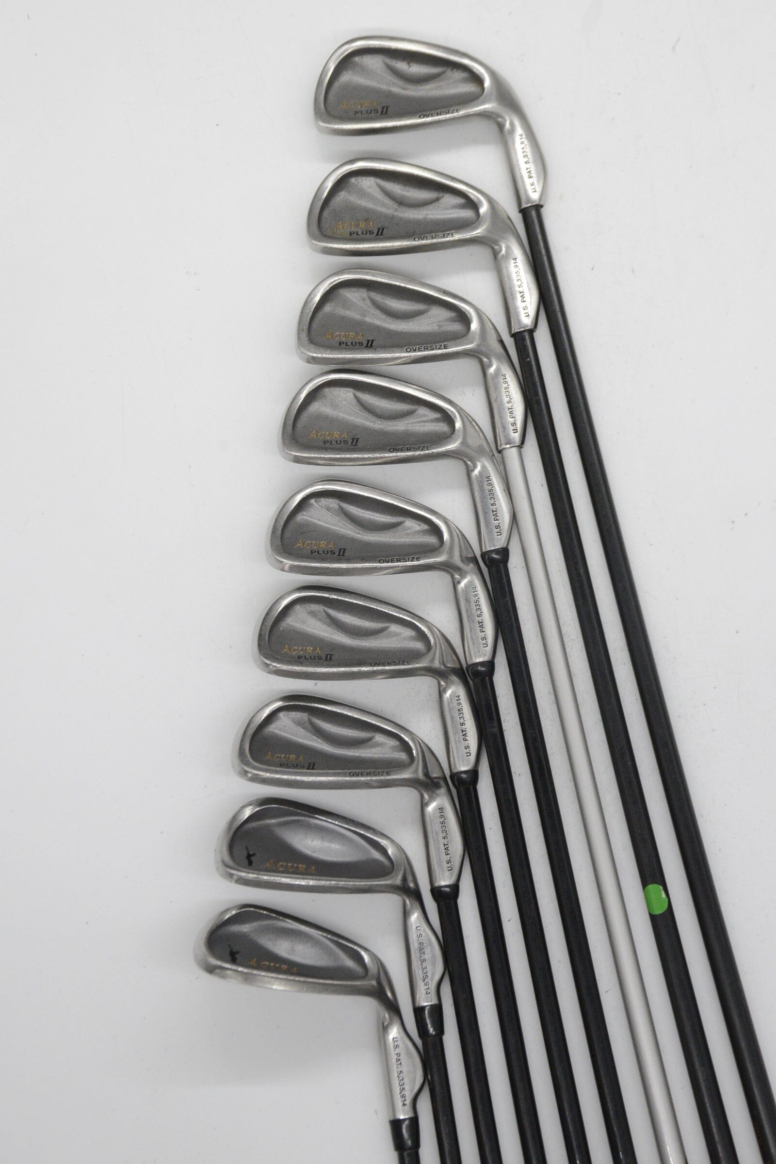 Peerless Acura Plus II 4-GW, LW Iron Set R Flex -0.25" Golf Clubs GolfRoots