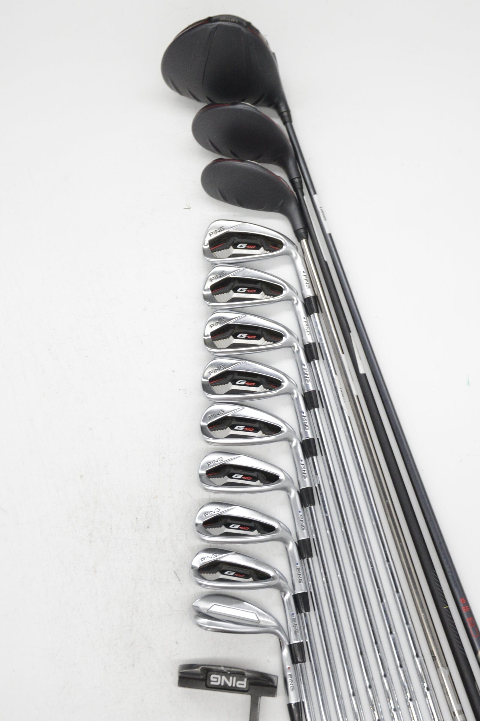 Ping G410 Mixed Full Set S Flex +0.5" Golf Clubs GolfRoots