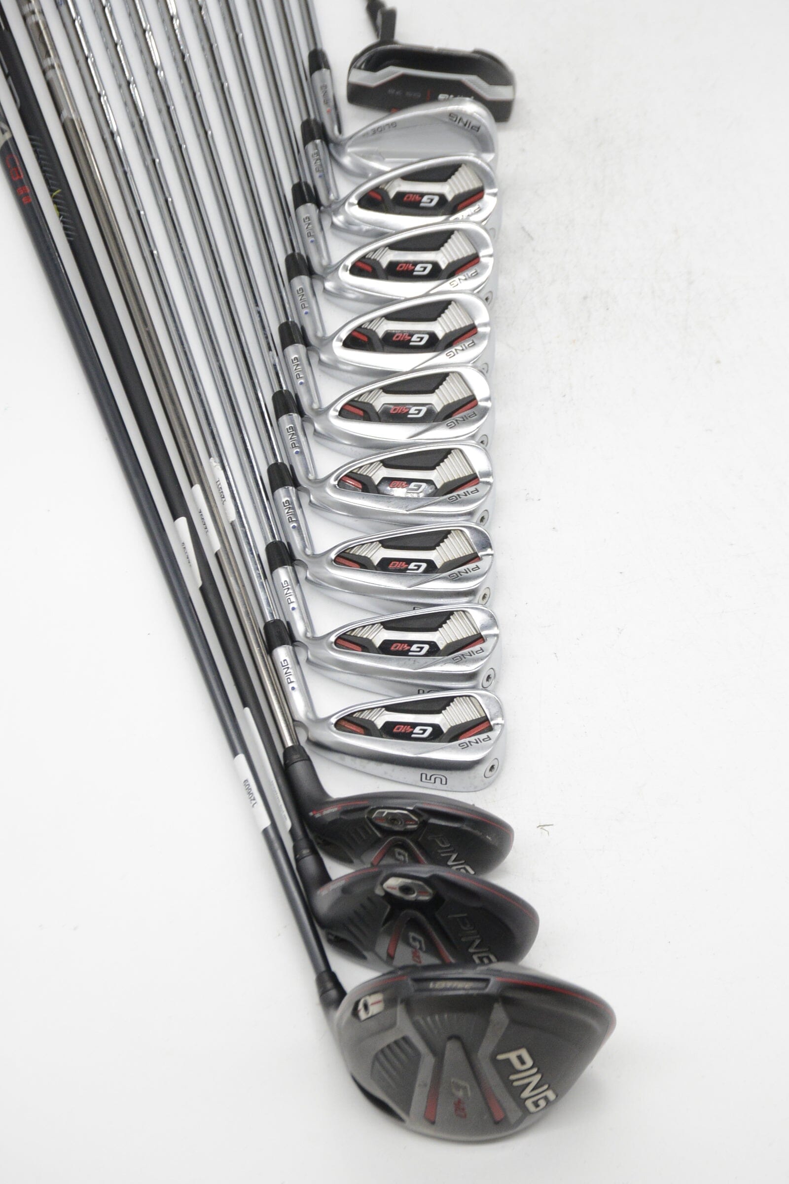 Ping G410 Mixed Full Set S Flex +0.5" Golf Clubs GolfRoots