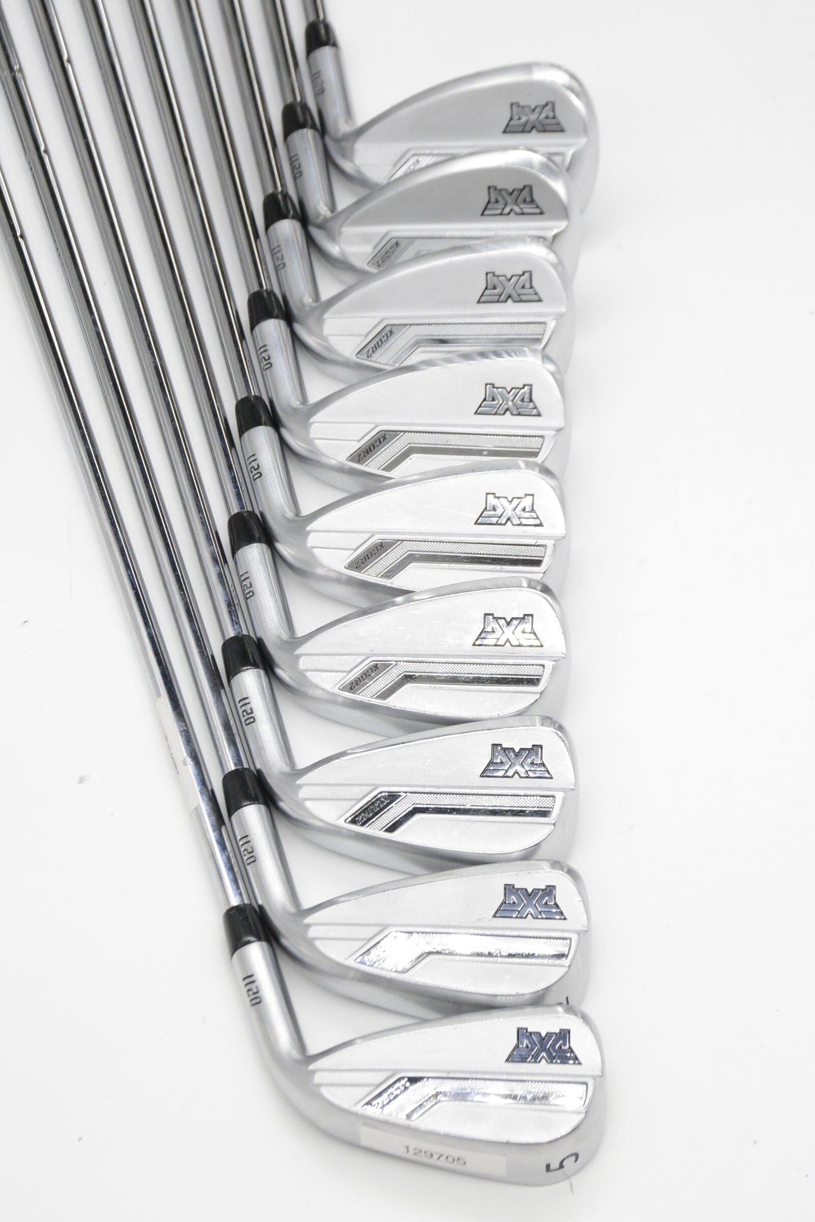 PXG 0211 XCOR2 5-LW Iron Set R Flex +0.25" Golf Clubs GolfRoots