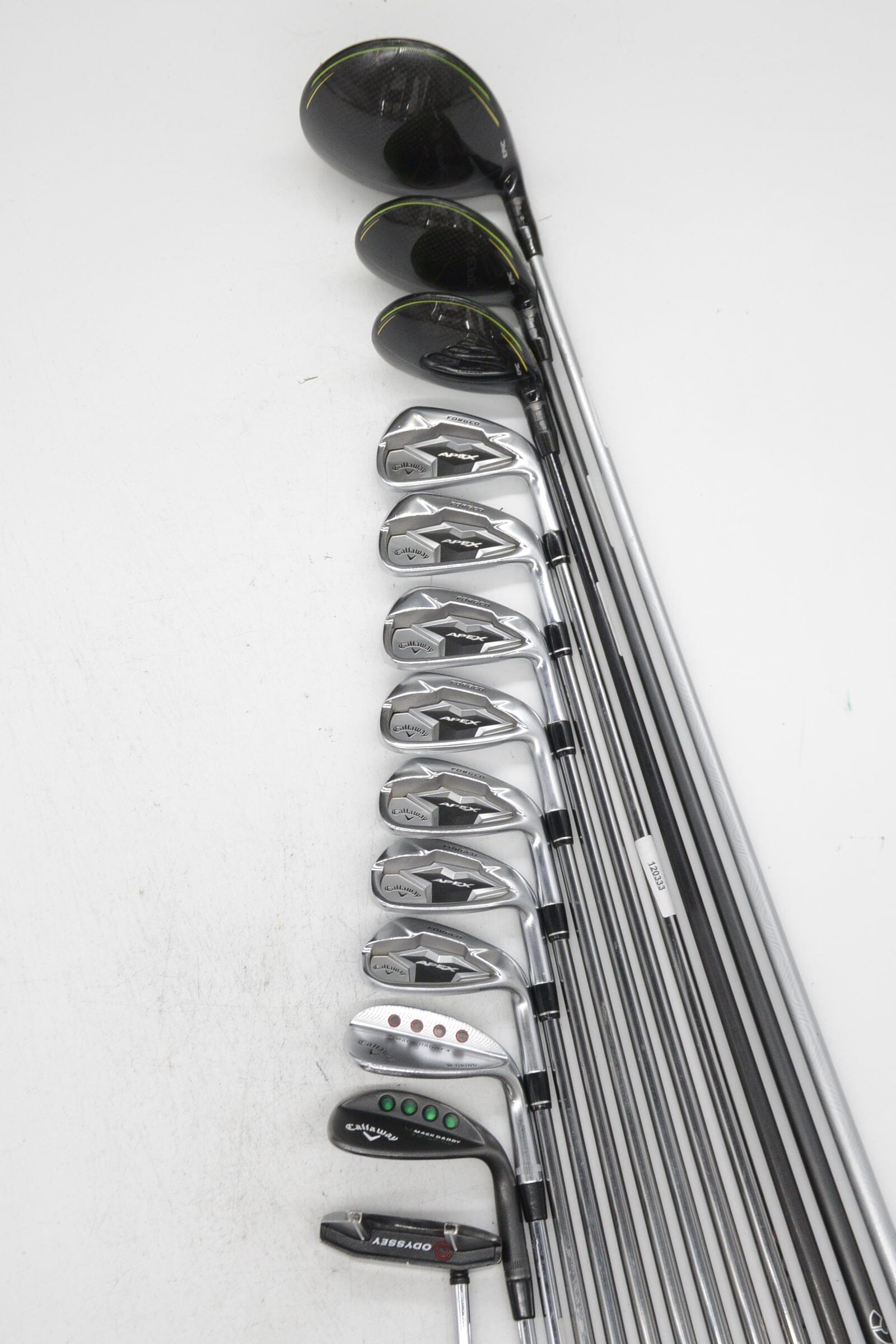 Callaway Apex 19 Mixed Full Set S Flex -0.5" Golf Clubs GolfRoots