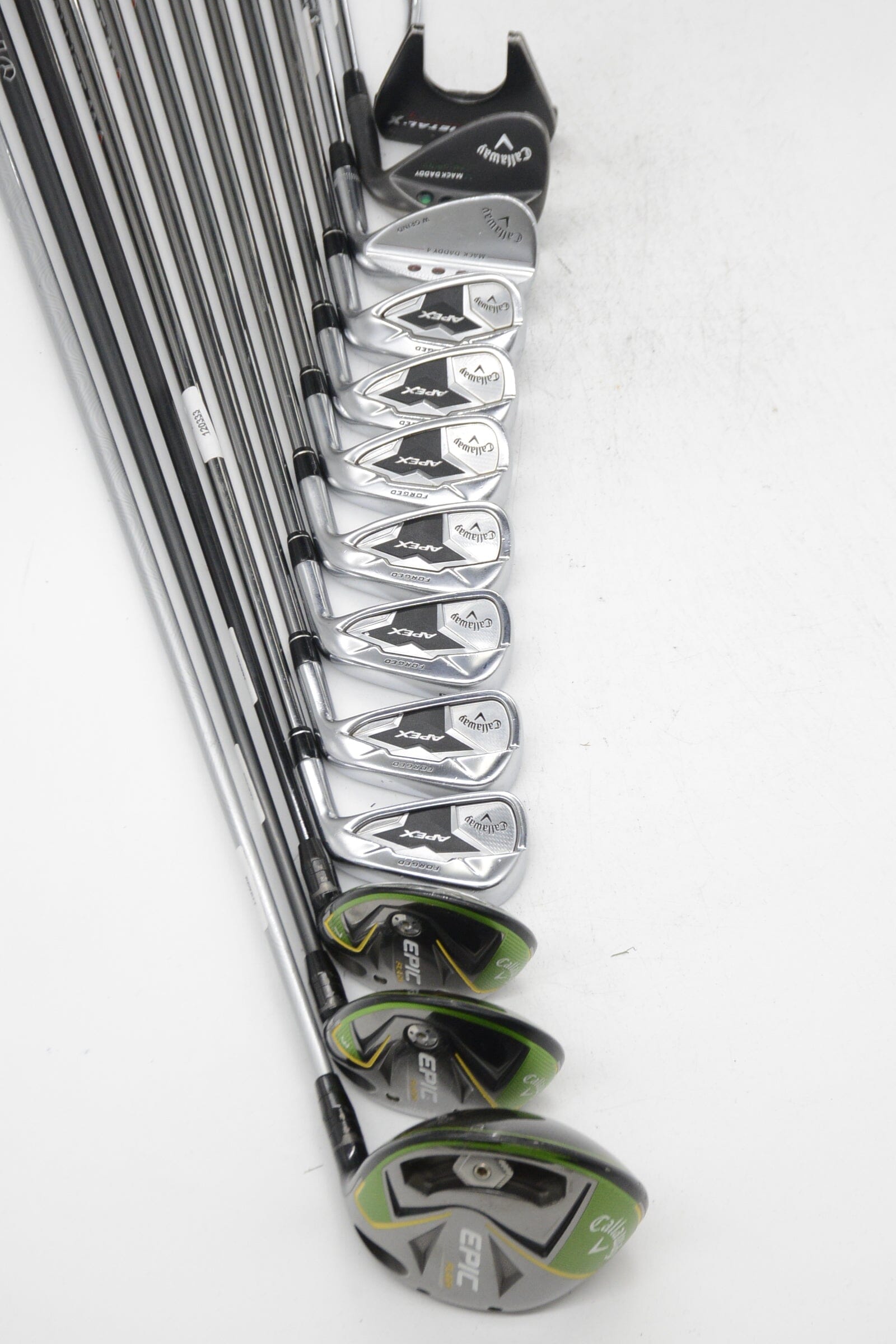 Callaway Apex 19 Mixed Full Set S Flex -0.5" Golf Clubs GolfRoots