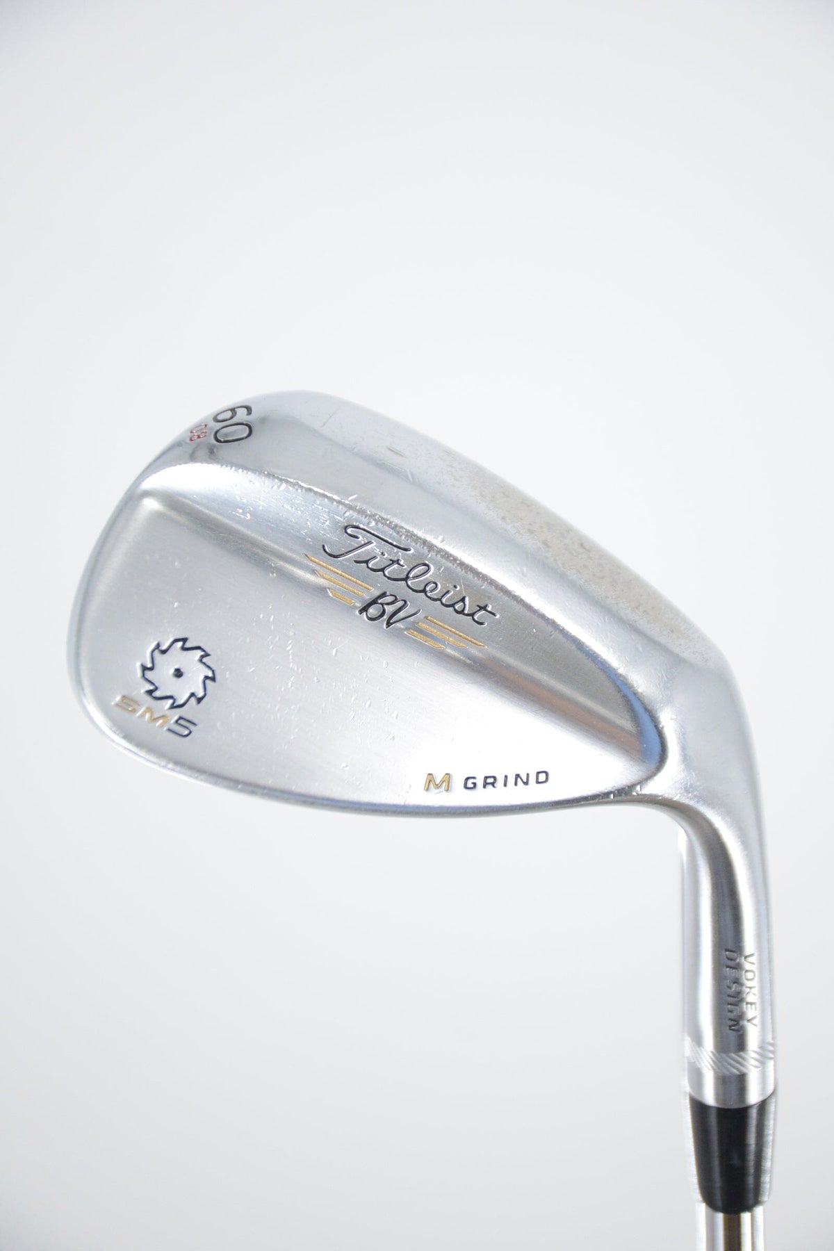 Titleist Vokey SM5 Tour Chrome 60 Degree Wedge Wedge Flex 34.75" Golf Clubs GolfRoots