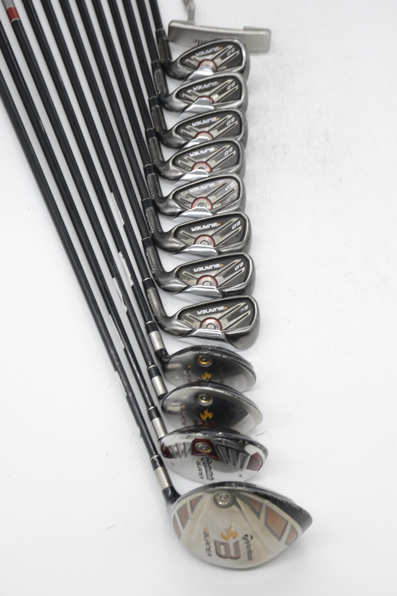 TaylorMade Burner 2.0 Mixed Full Set SR Flex -0.25" Golf Clubs GolfRoots