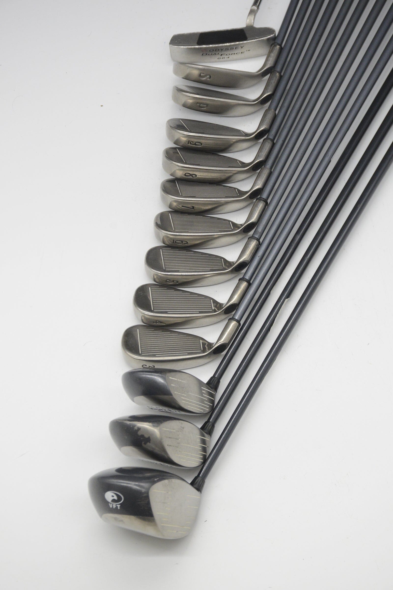 Callaway Great Big Bertha Tungsten Ti Mixed Full Set R Flex -0.75" Golf Clubs GolfRoots