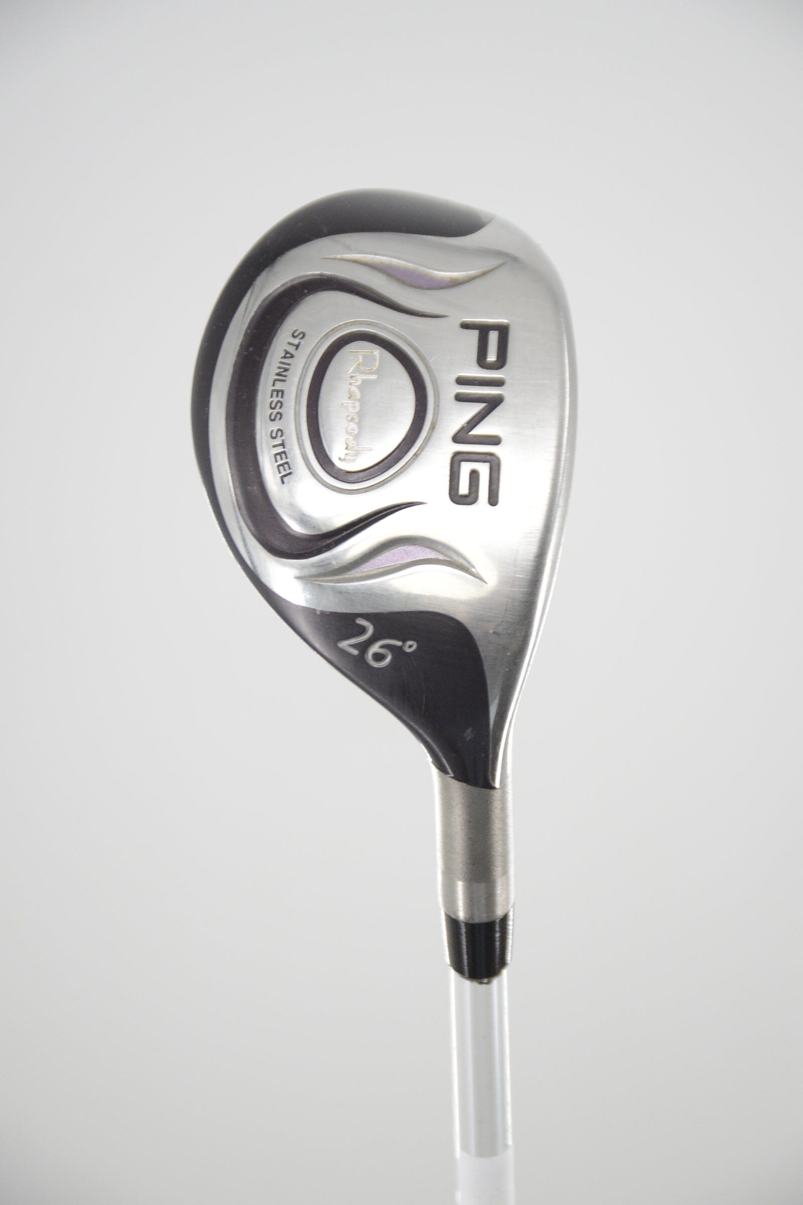 PING Rhapsody レディース ユーティリティ 6H 30° カバー付 Women's Ping Rhapsody 26 Degree Hybrid W Flex 38.25