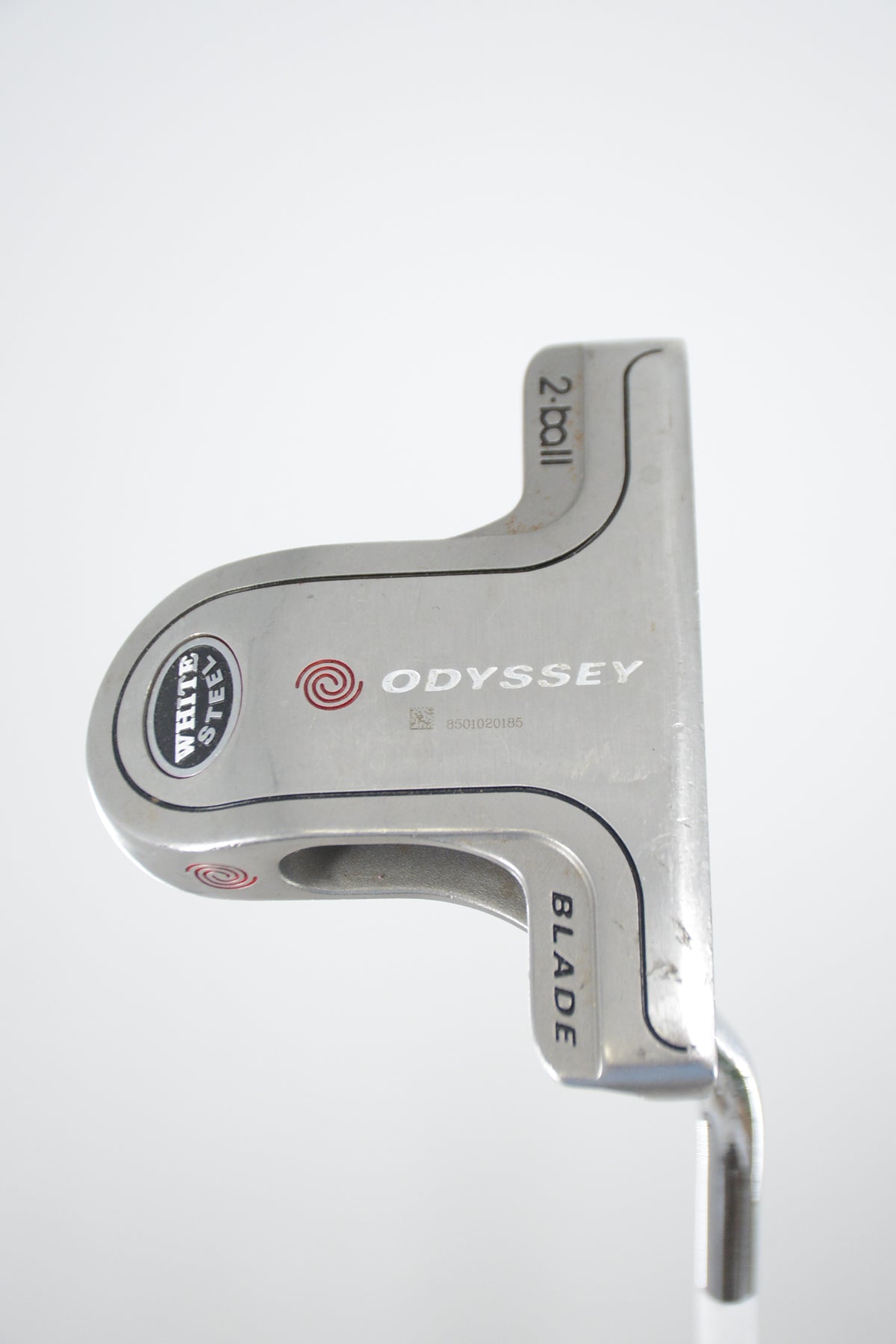Odyssey White Steel 2-Ball Blade Putter 35"