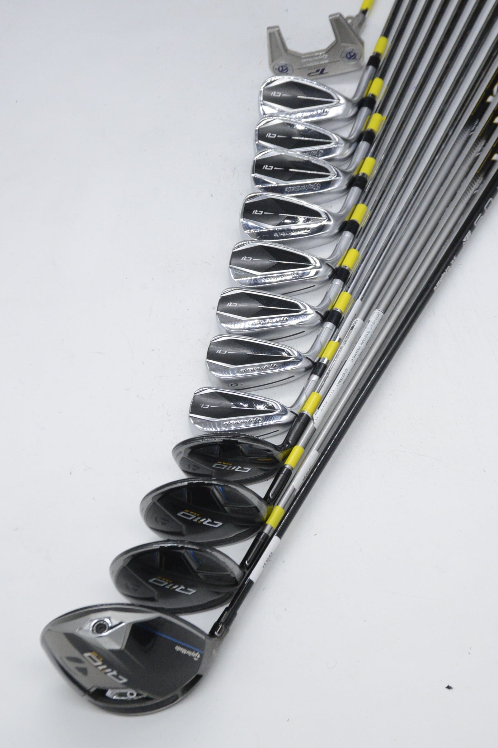 Lefty TaylorMade Qi Mixed Full Set R Flex Std Length Golf Clubs GolfRoots