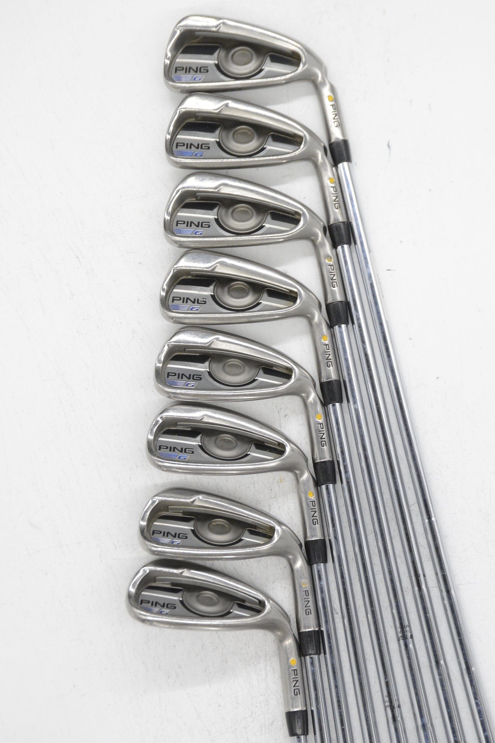 Ping G 4-UW Iron Set S Flex +0.25" Golf Clubs GolfRoots