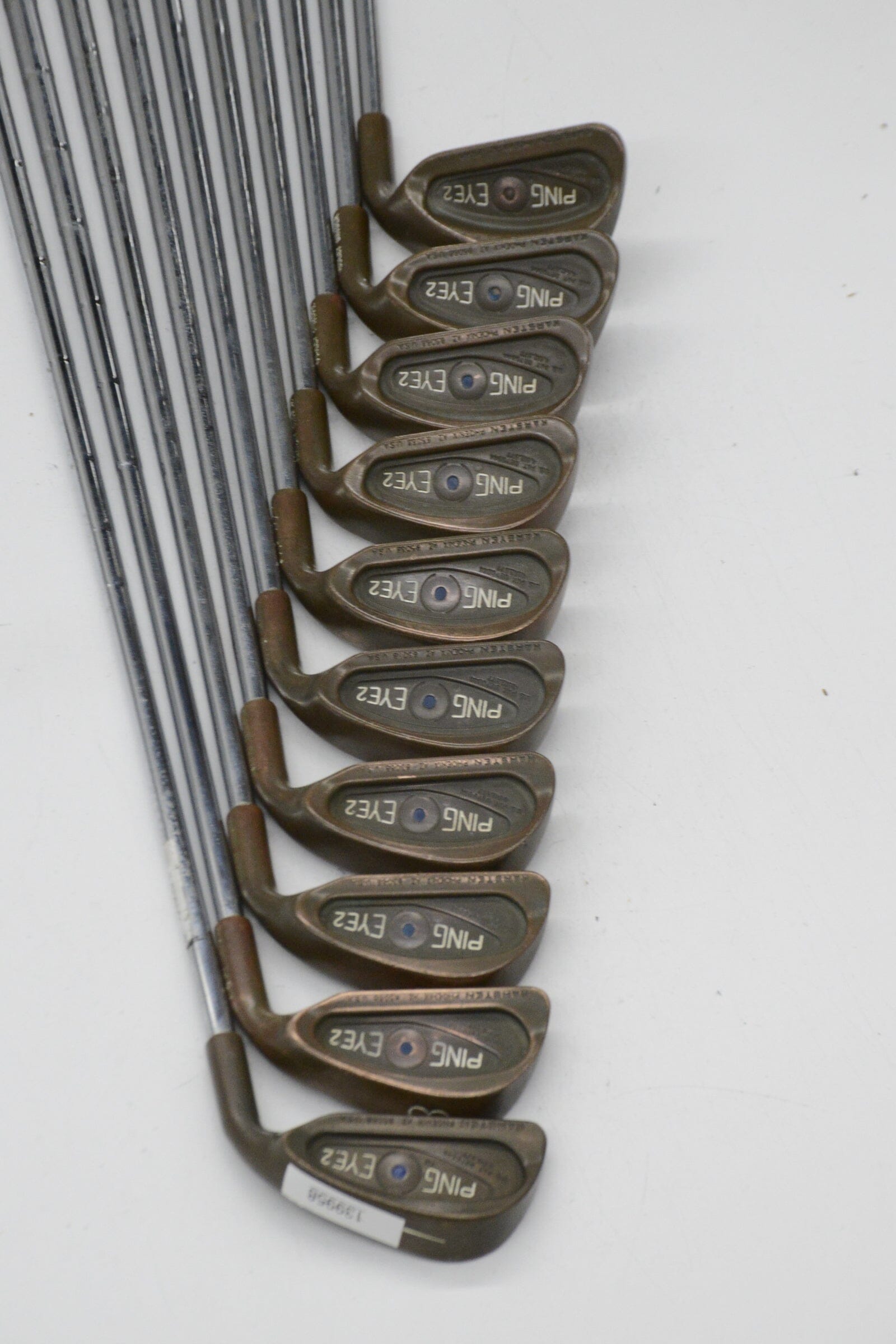 Ping Eye 2 Beryllium Copper 1, 3-PW, SW Iron Set R Flex +0.25" Golf Clubs GolfRoots