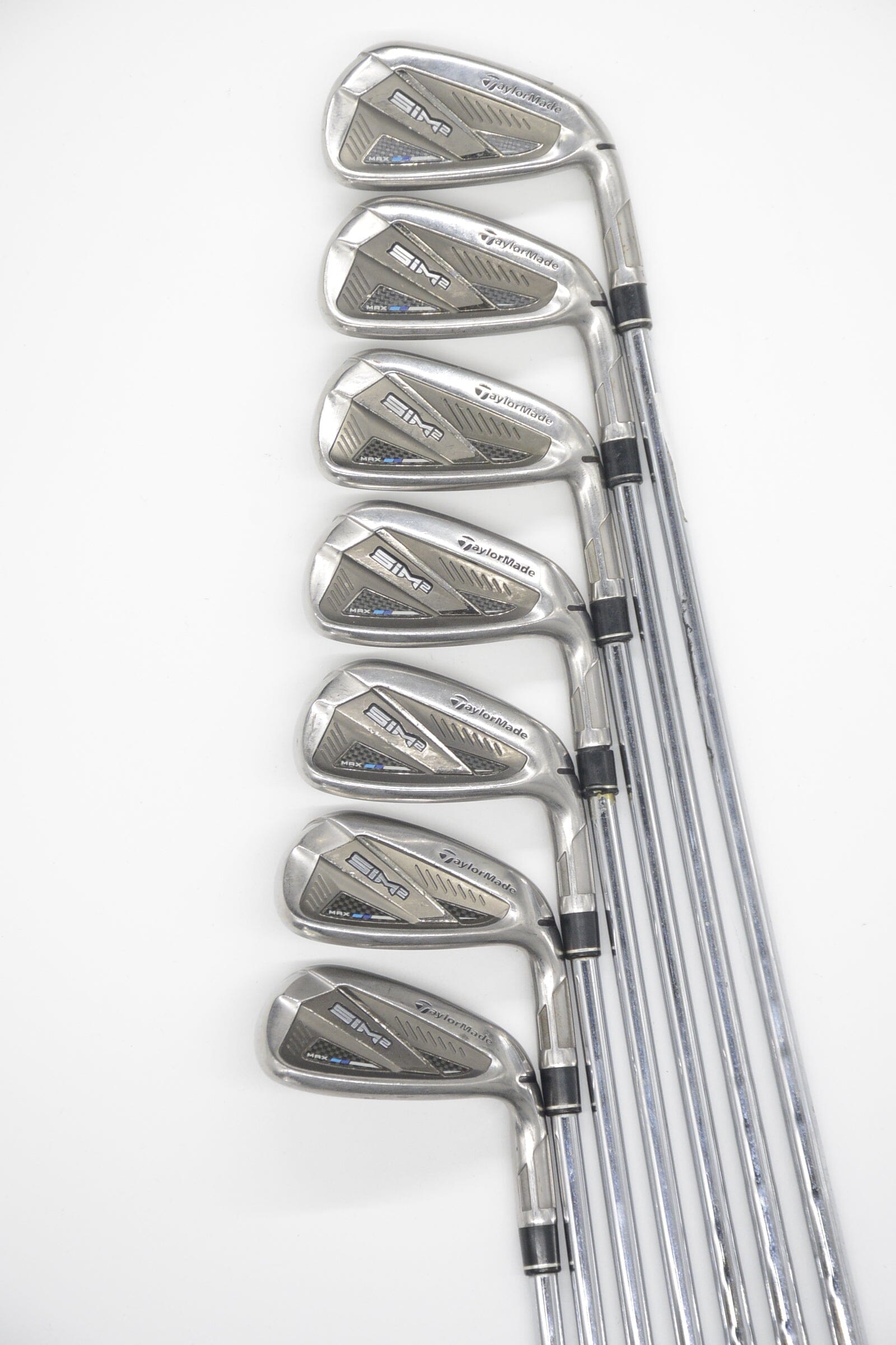 TaylorMade SIM2 Max 5-AW Iron Set S Flex +0.25" Golf Clubs GolfRoots