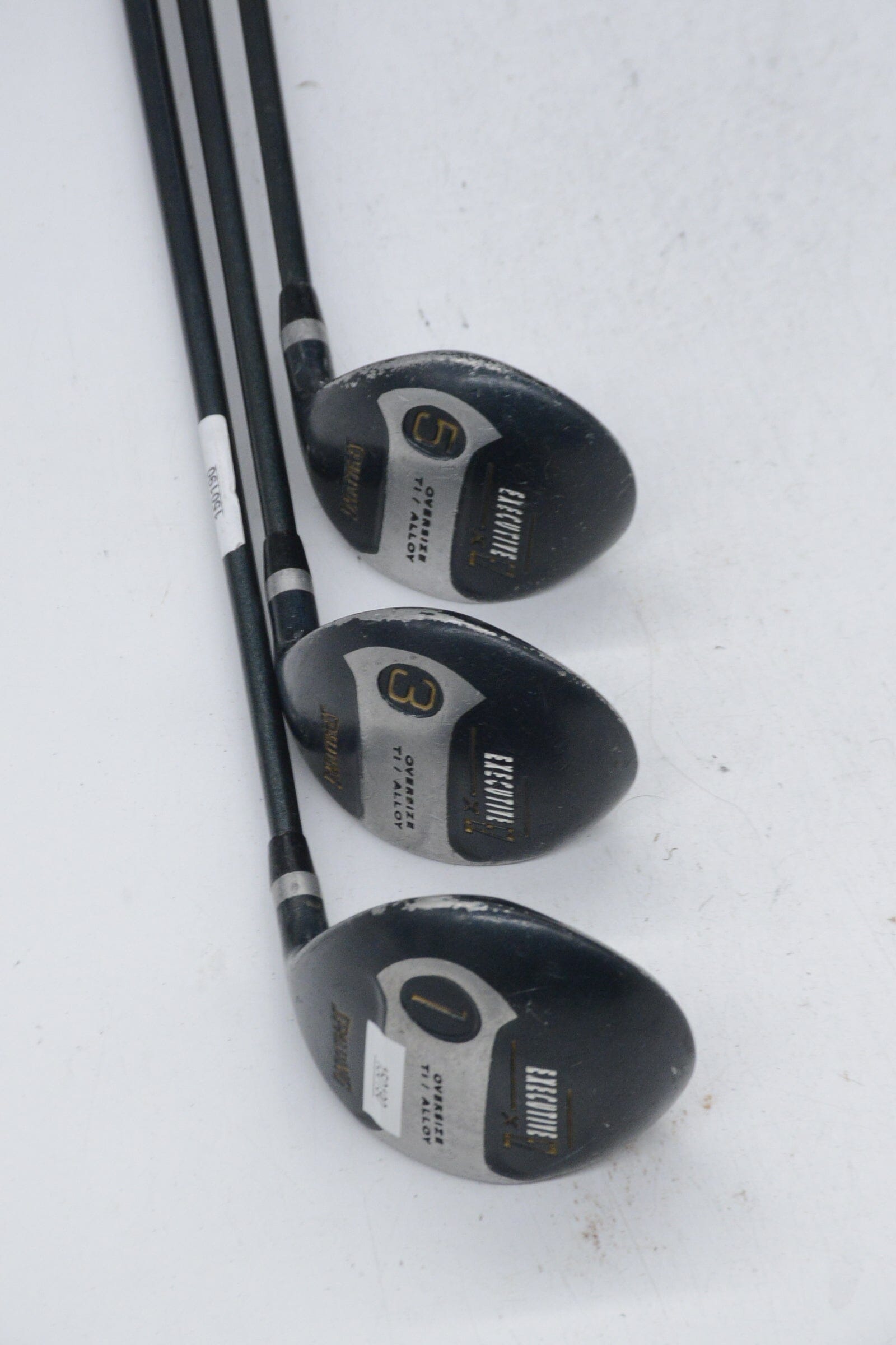 Women's Spalding Executive EZX D, 3W, 5W Wood Set W Flex Golf Clubs GolfRoots