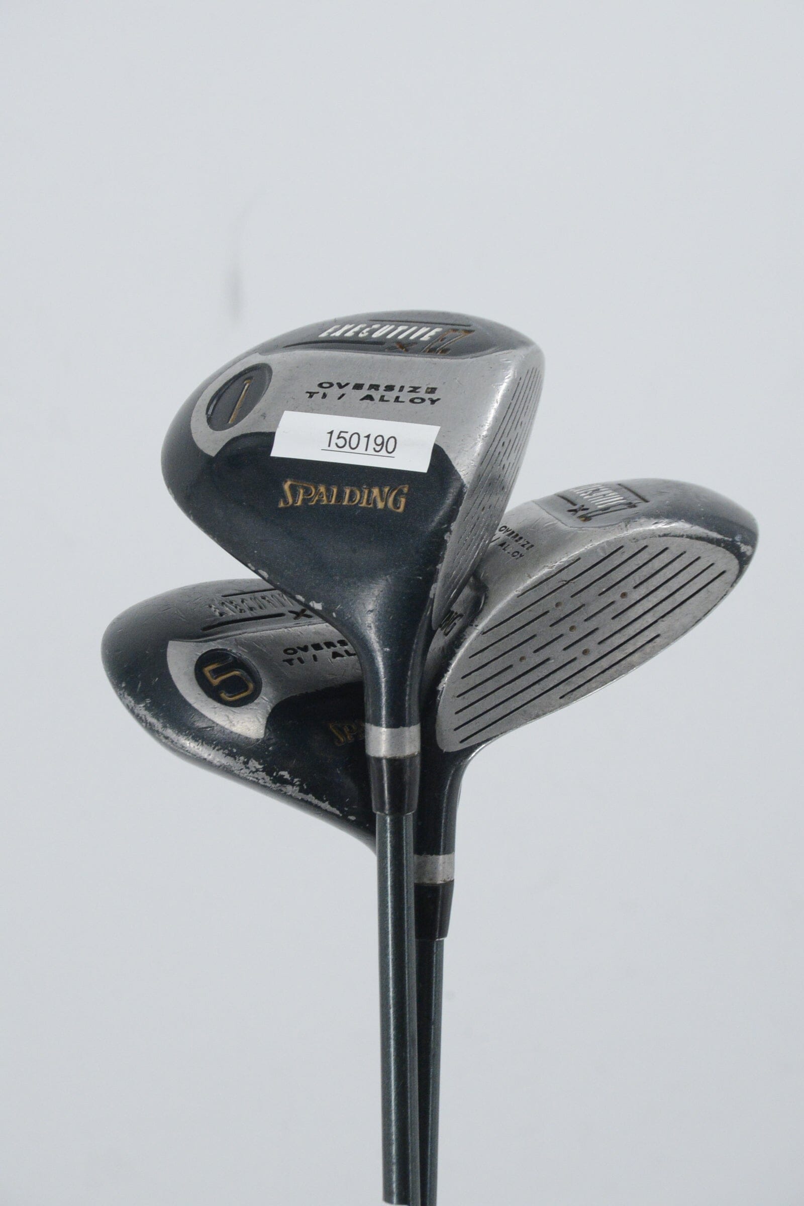 Women's Spalding Executive EZX D, 3W, 5W Wood Set W Flex Golf Clubs GolfRoots