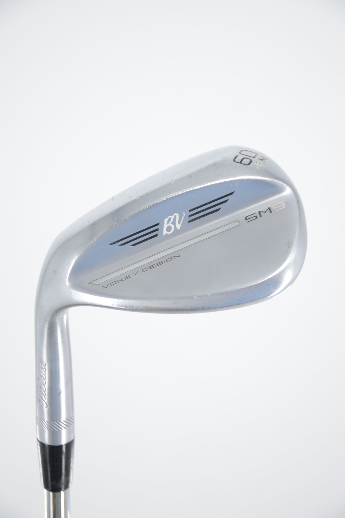 Lefty Titleist Vokey SM9 Tour Chrome 60 Degree Wedge Wedge Flex 34.75"