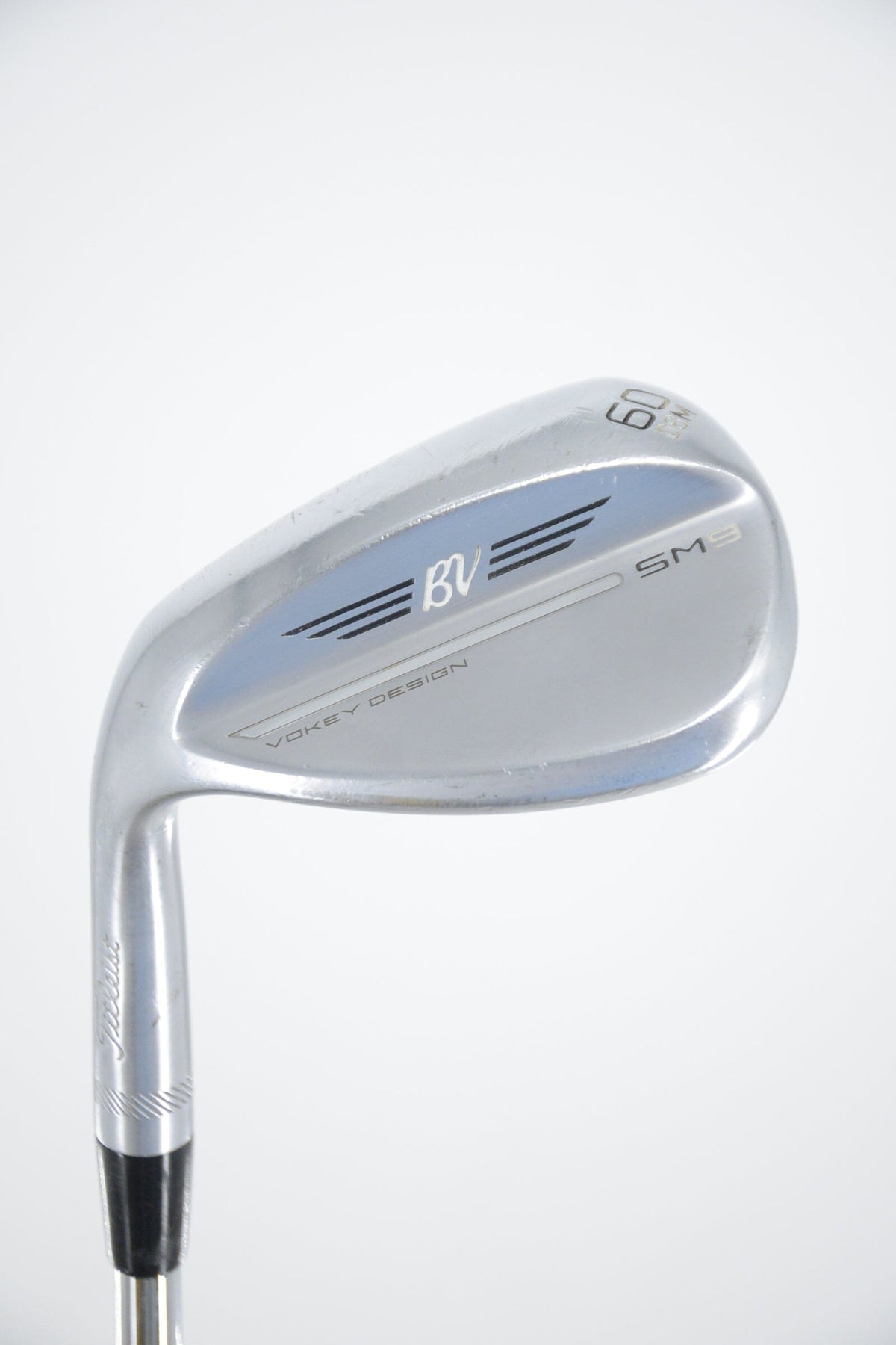 Lefty Titleist Vokey SM9 Tour Chrome 60 Degree Wedge Wedge Flex 34.75" Golf Clubs GolfRoots