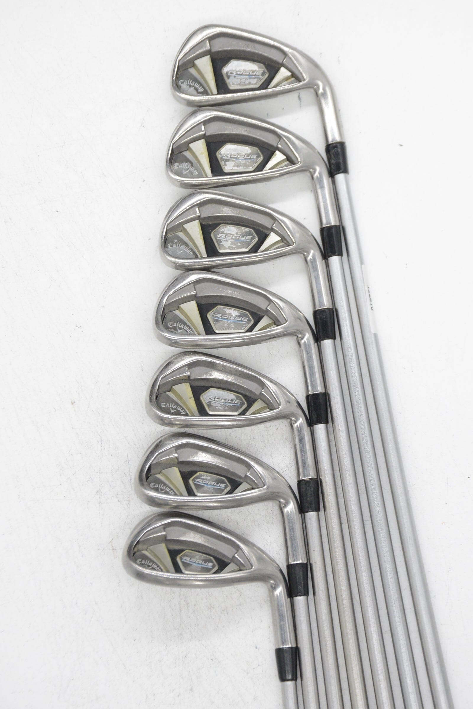 Callaway Rogue X 5-AW Iron Set S Flex +1" Golf Clubs GolfRoots