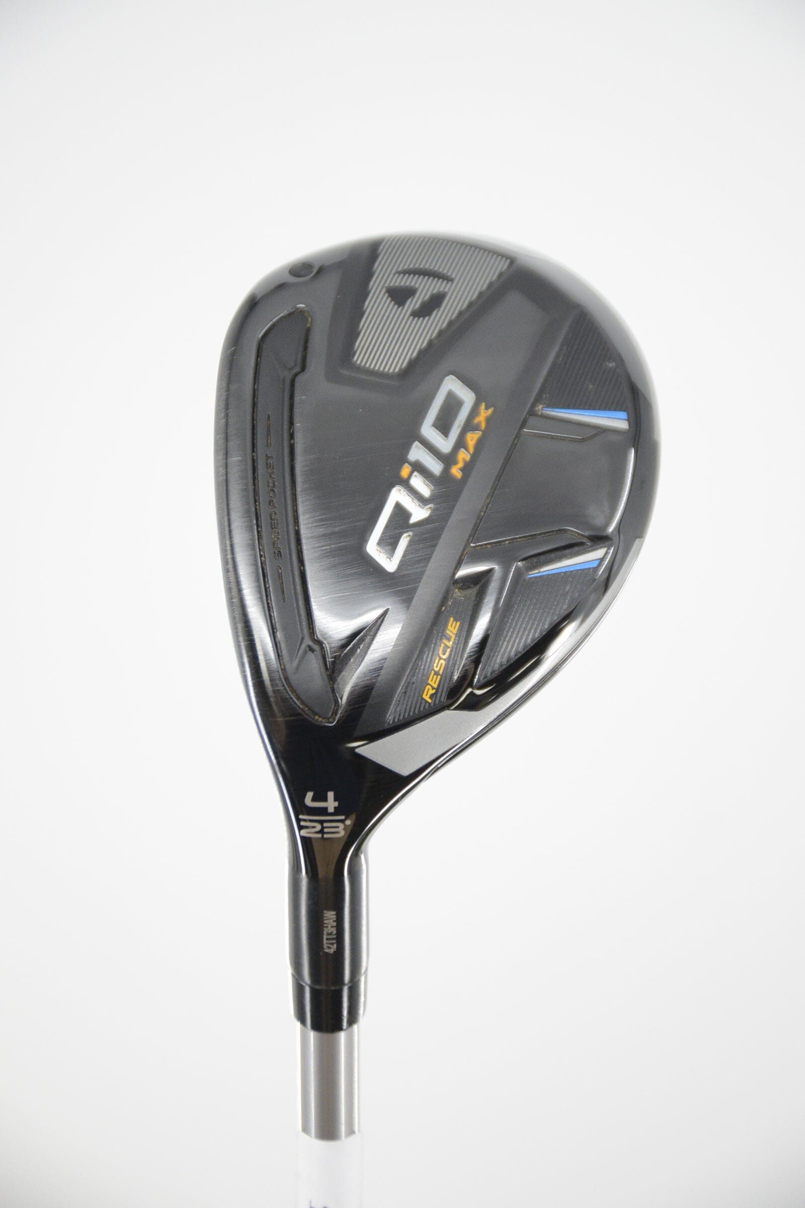Lefty TaylorMade Qi10 Max Rescue 4 Hybrid SR Flex 40" Golf Clubs GolfRoots