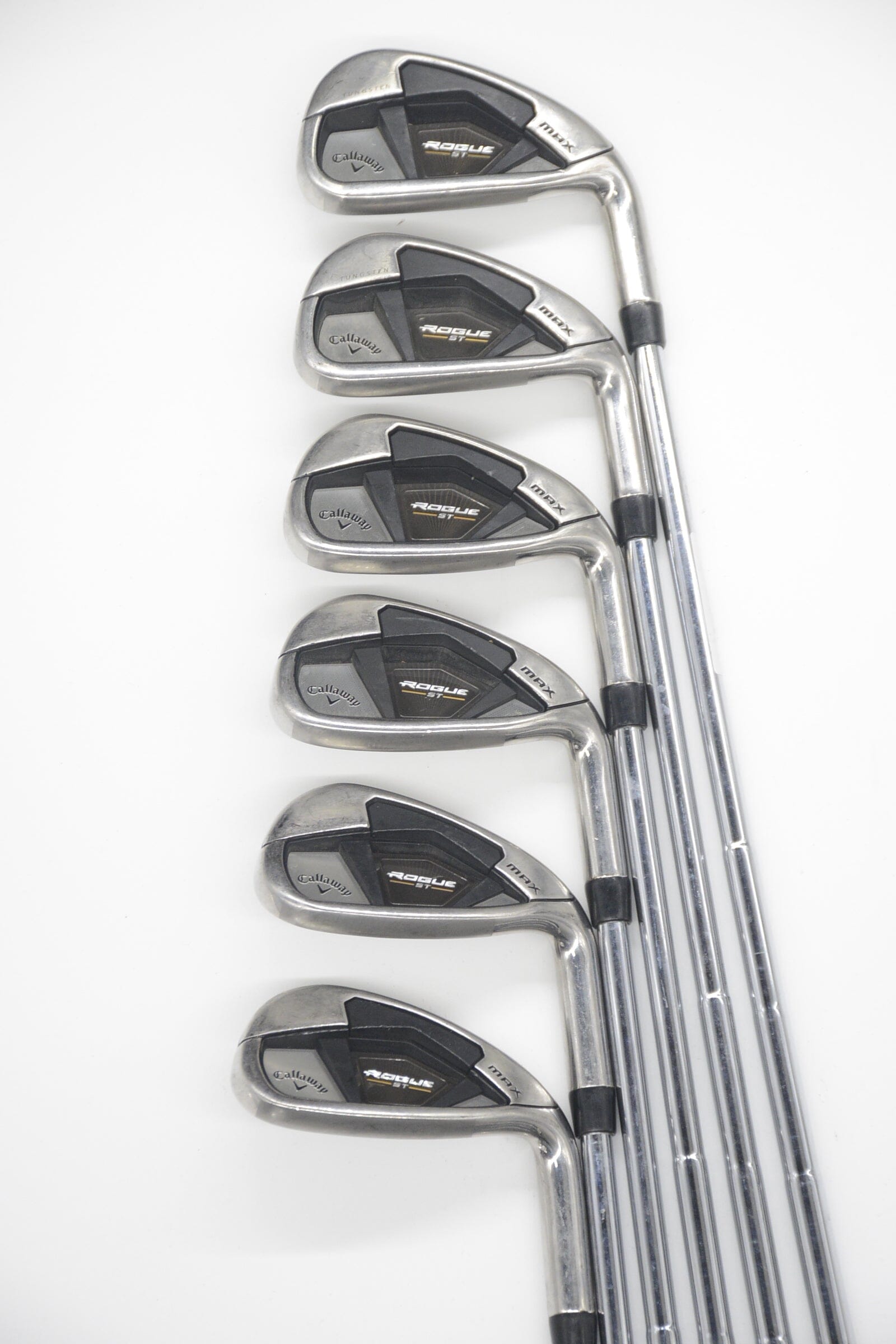 Callaway Rogue ST Max 6-AW Iron Set S Flex +0.5" Golf Clubs GolfRoots