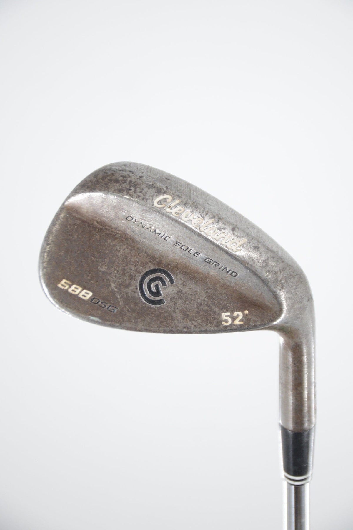 Cleveland 588 DSG Gunmetal 52 Degree Wedge S Flex 35.5" Golf Wedges Cleveland