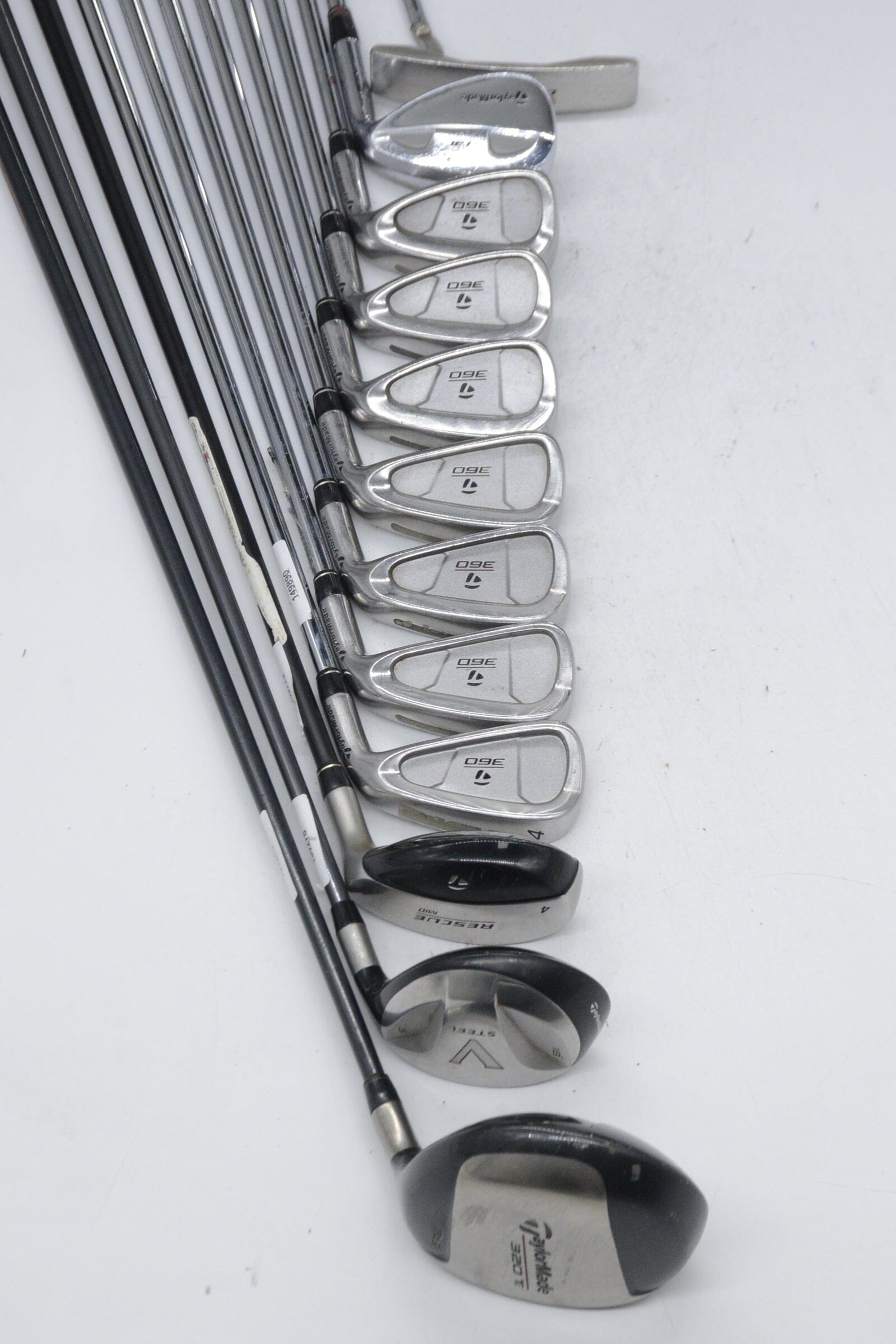 TaylorMade 360 Mixed Full Set R Flex Std Length Golf Clubs GolfRoots