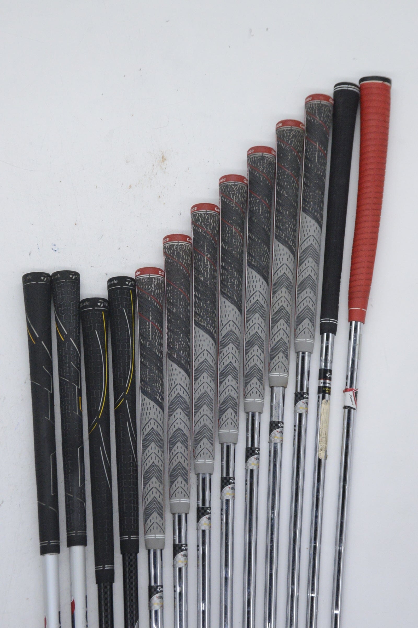 *Dented* TaylorMade Burner Plus Mixed Full Set R Flex +0.5" Golf Clubs GolfRoots