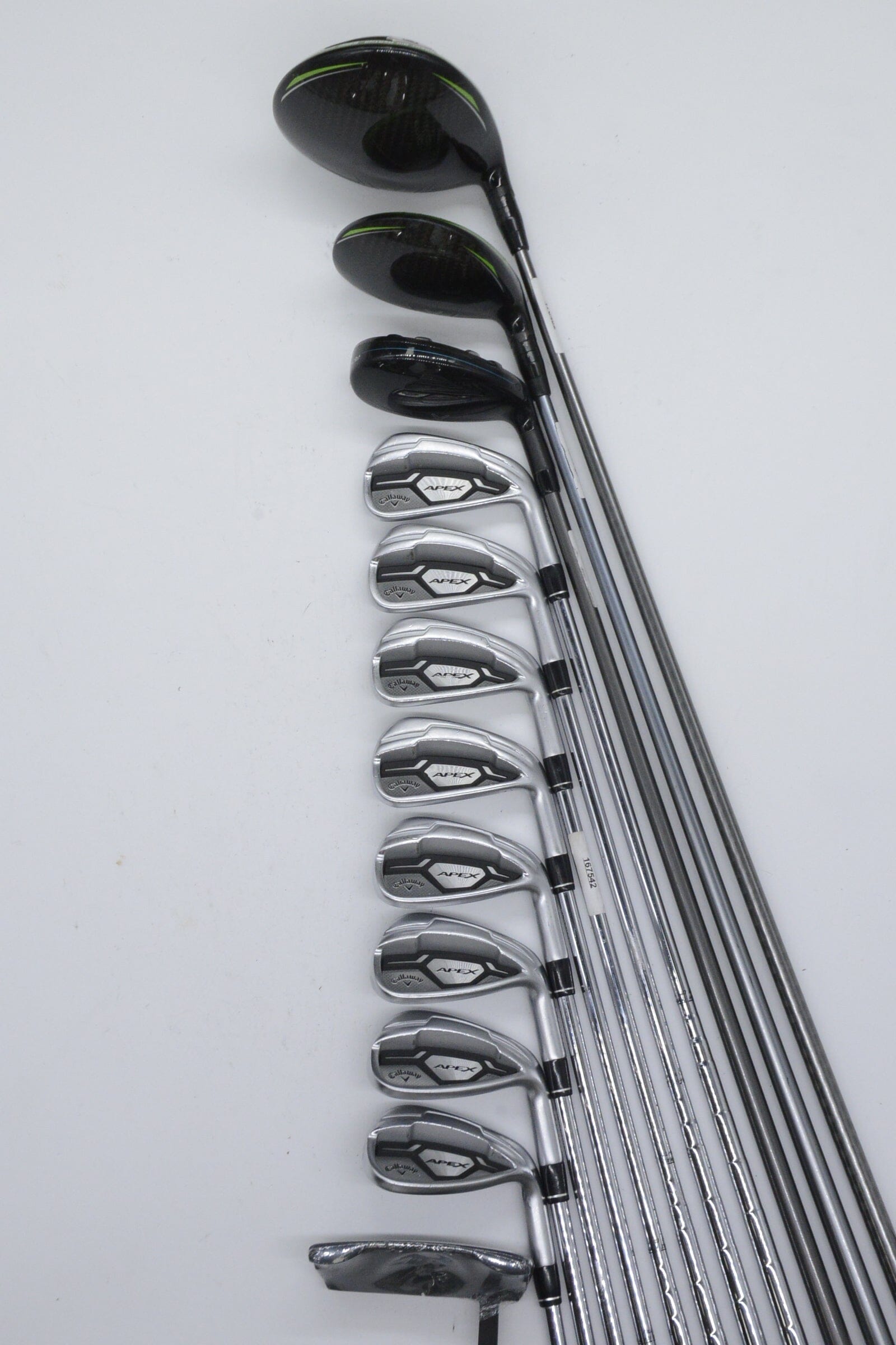Callaway Apex CF16 Mixed Full Set S Flex +0.25" Golf Clubs GolfRoots