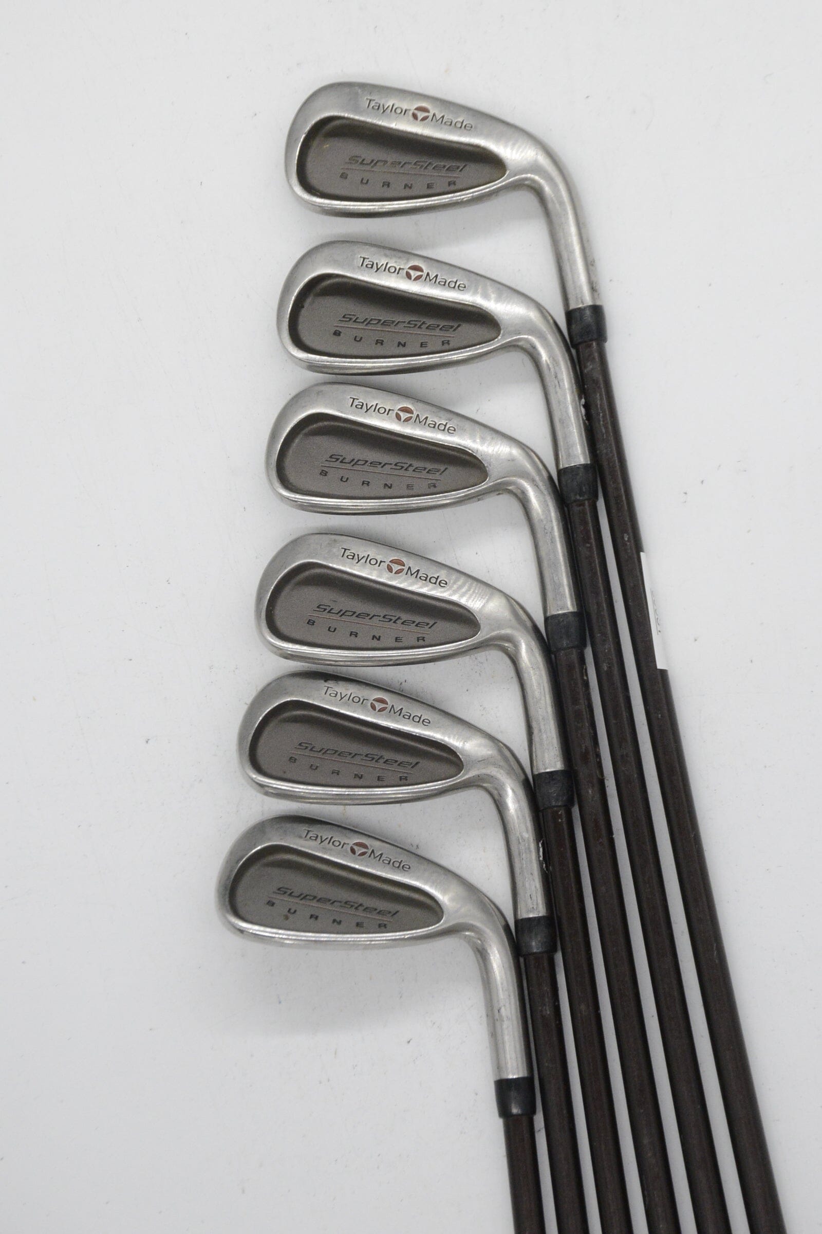 TaylorMade Burner Supersteel 3-7, 9 Iron Set R Flex Std Length Golf Clubs GolfRoots
