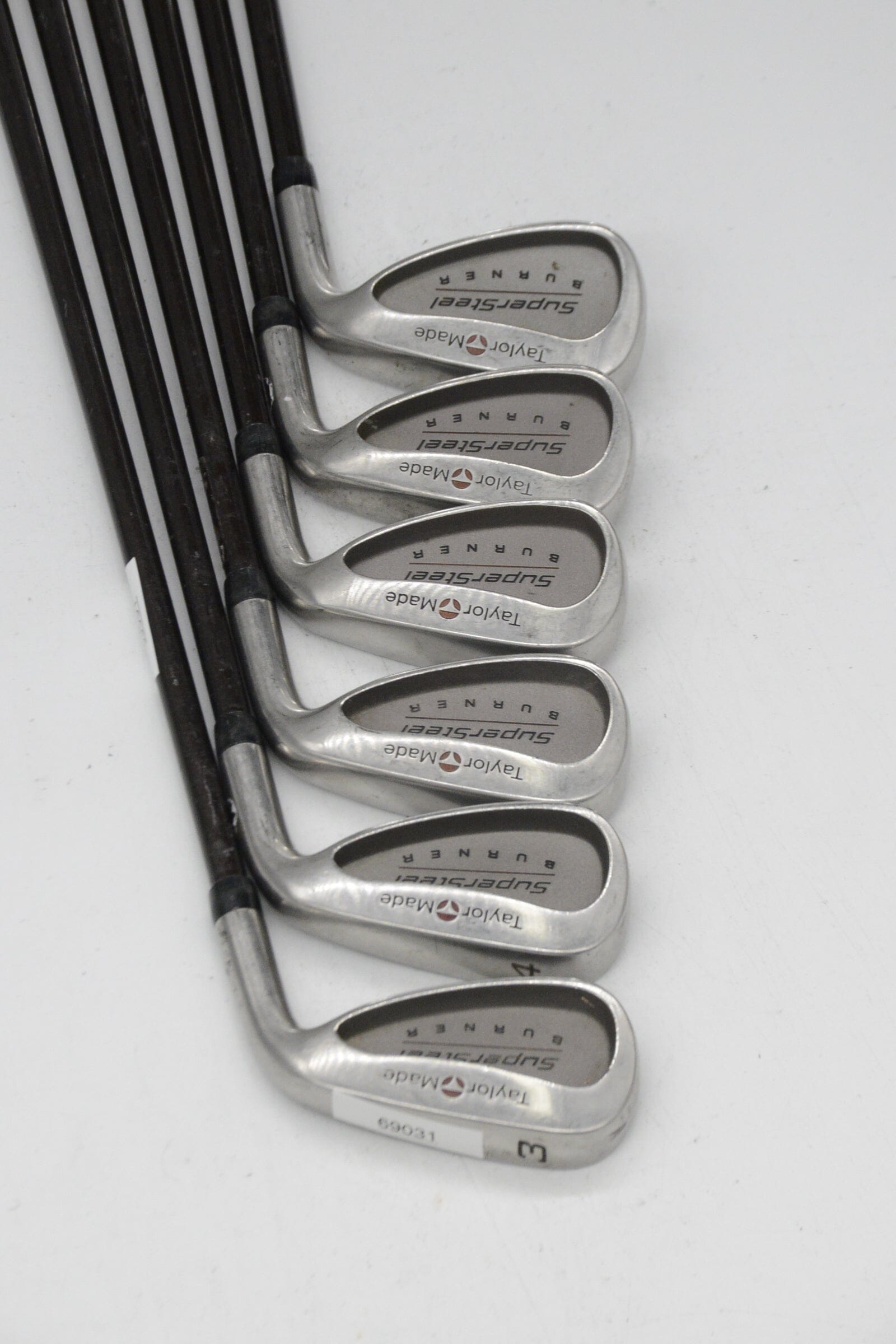 TaylorMade Burner Supersteel 3-7, 9 Iron Set R Flex Std Length Golf Clubs GolfRoots