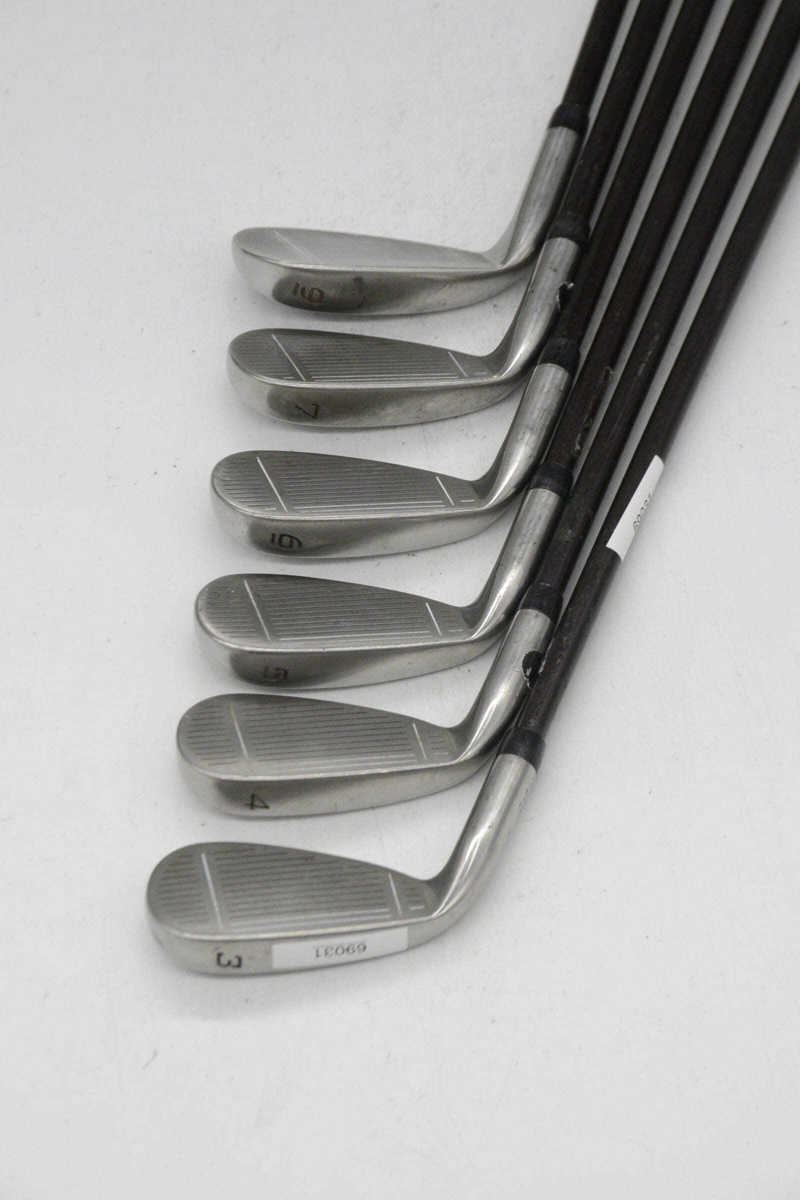 TaylorMade Burner Supersteel 3-7, 9 Iron Set R Flex Std Length Golf Clubs GolfRoots