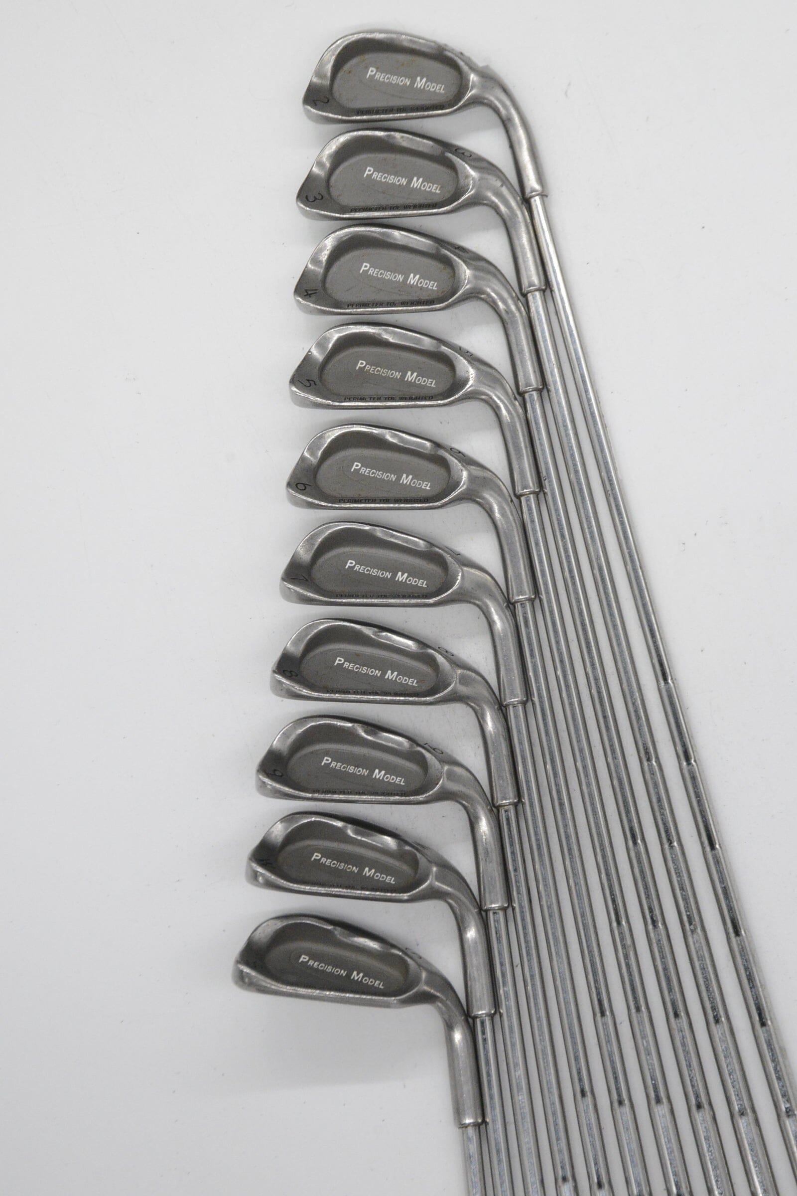 Percision Model 2-PW, SW Iron Set S Flex +1.25" Golf Clubs GolfRoots