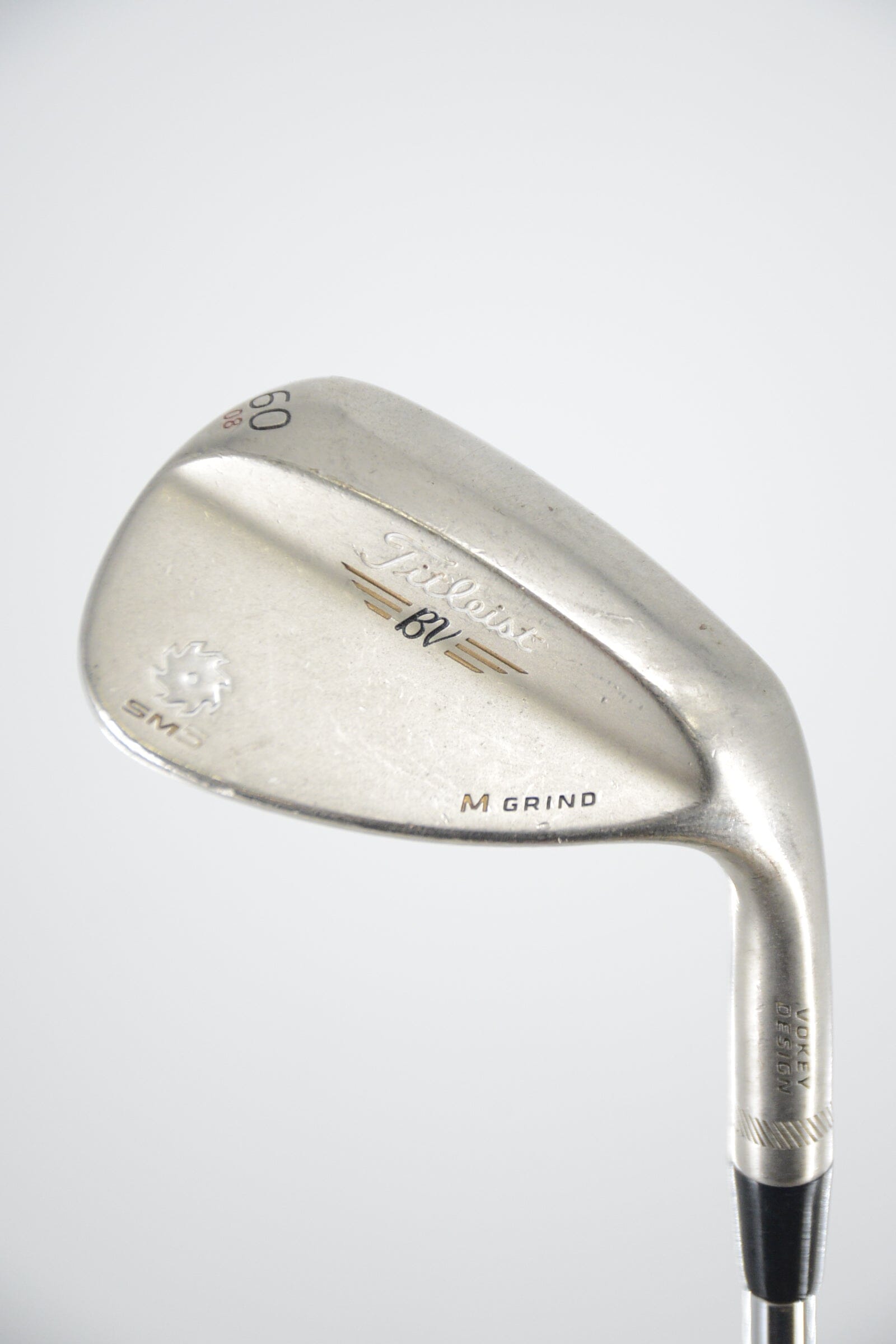 Titleist Vokey SM5 Gold Nickel 60 Degree Wedge Wedge Flex 34.75" Golf Clubs GolfRoots