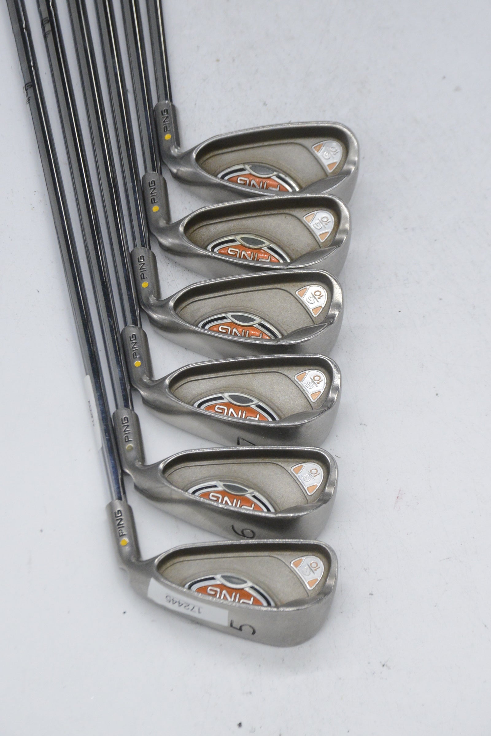 Ping G10 5-PW Iron Set R Flex -0.25"