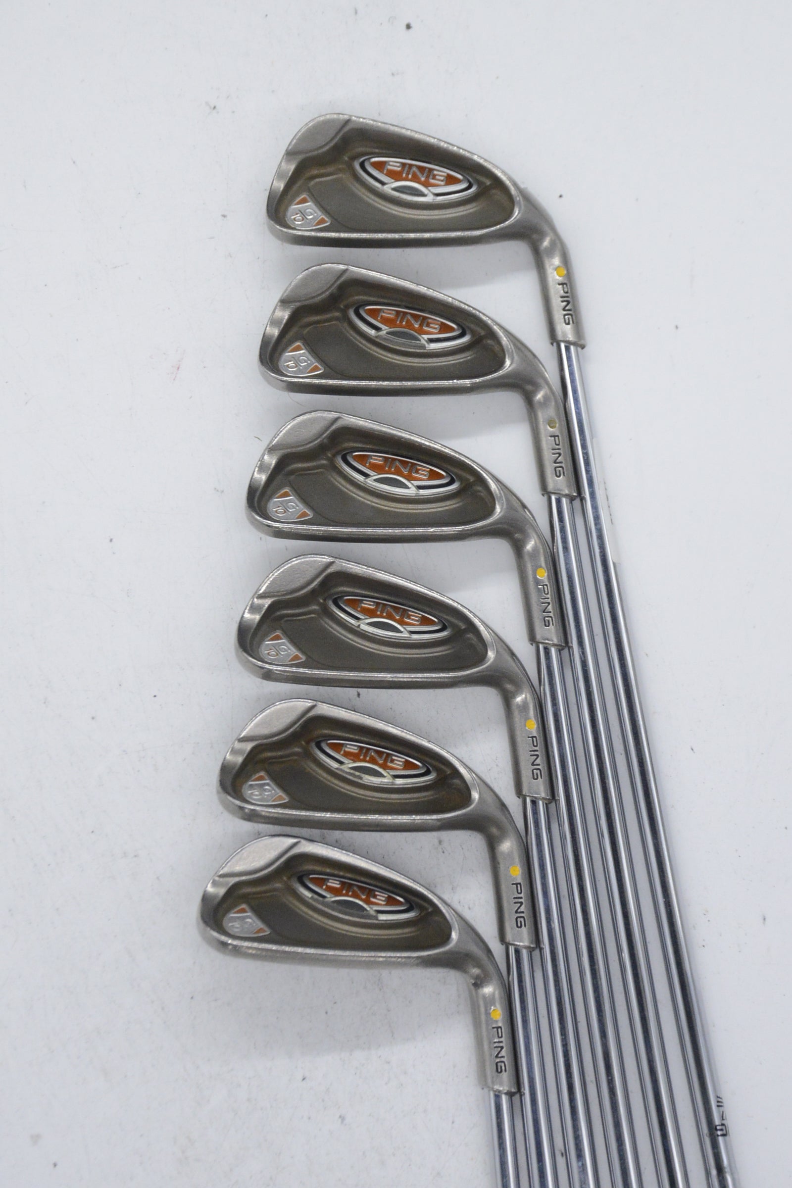 Ping G10 5-PW Iron Set R Flex -0.25"