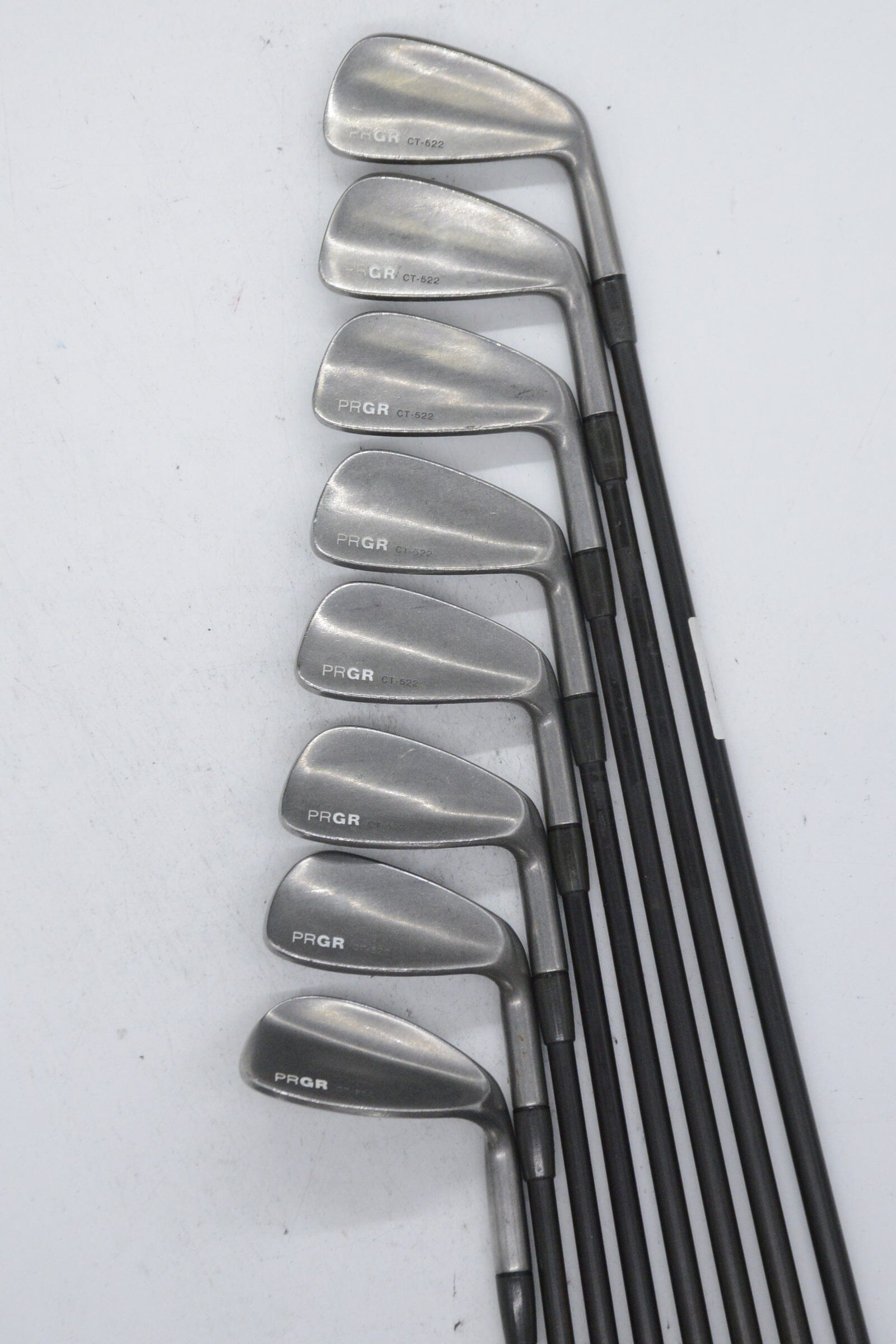 PRGR CT-522 3-9, SW Iron Set S Flex -1" Golf Clubs GolfRoots