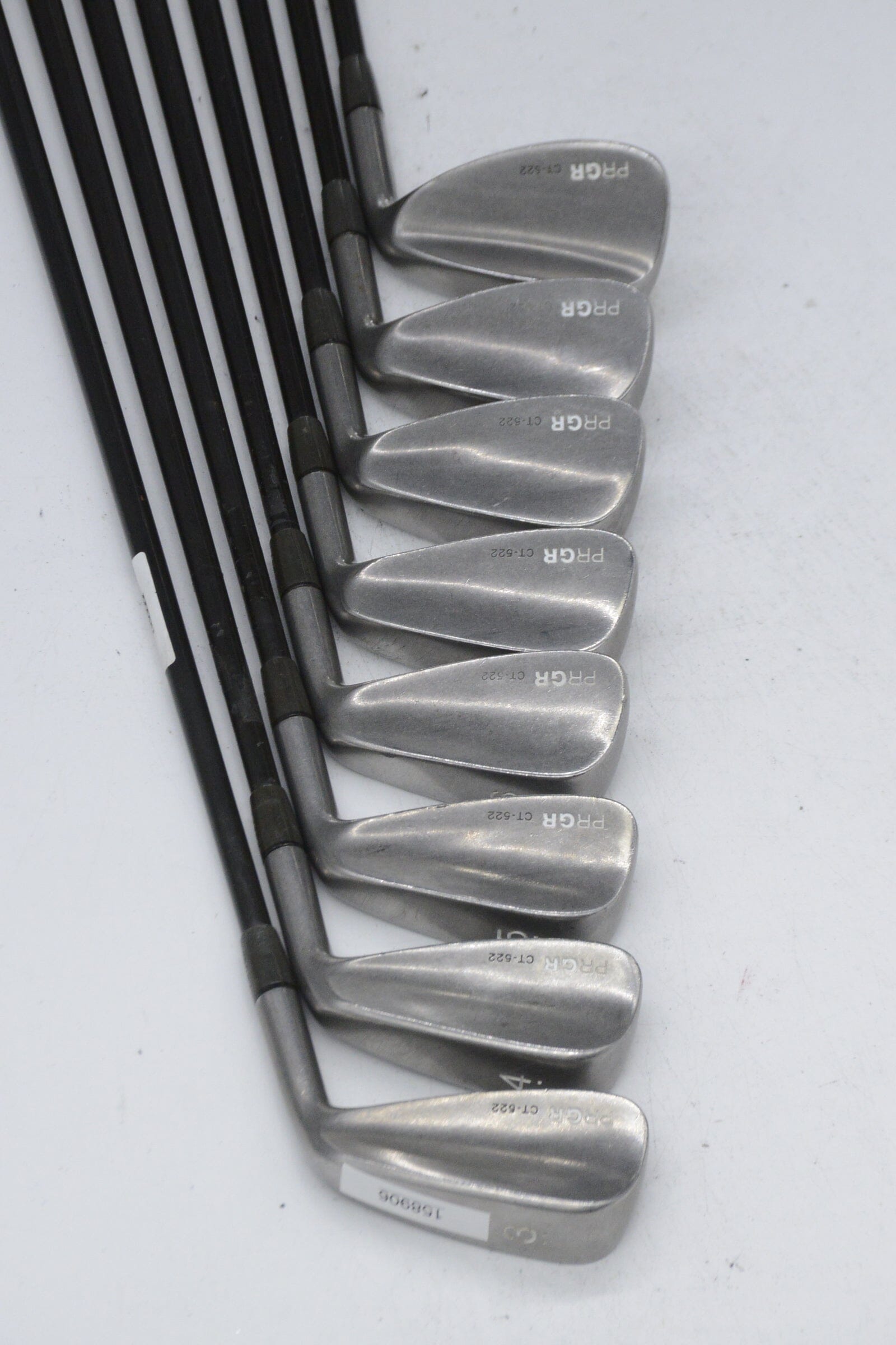 PRGR CT-522 3-9, SW Iron Set S Flex -1" Golf Clubs GolfRoots