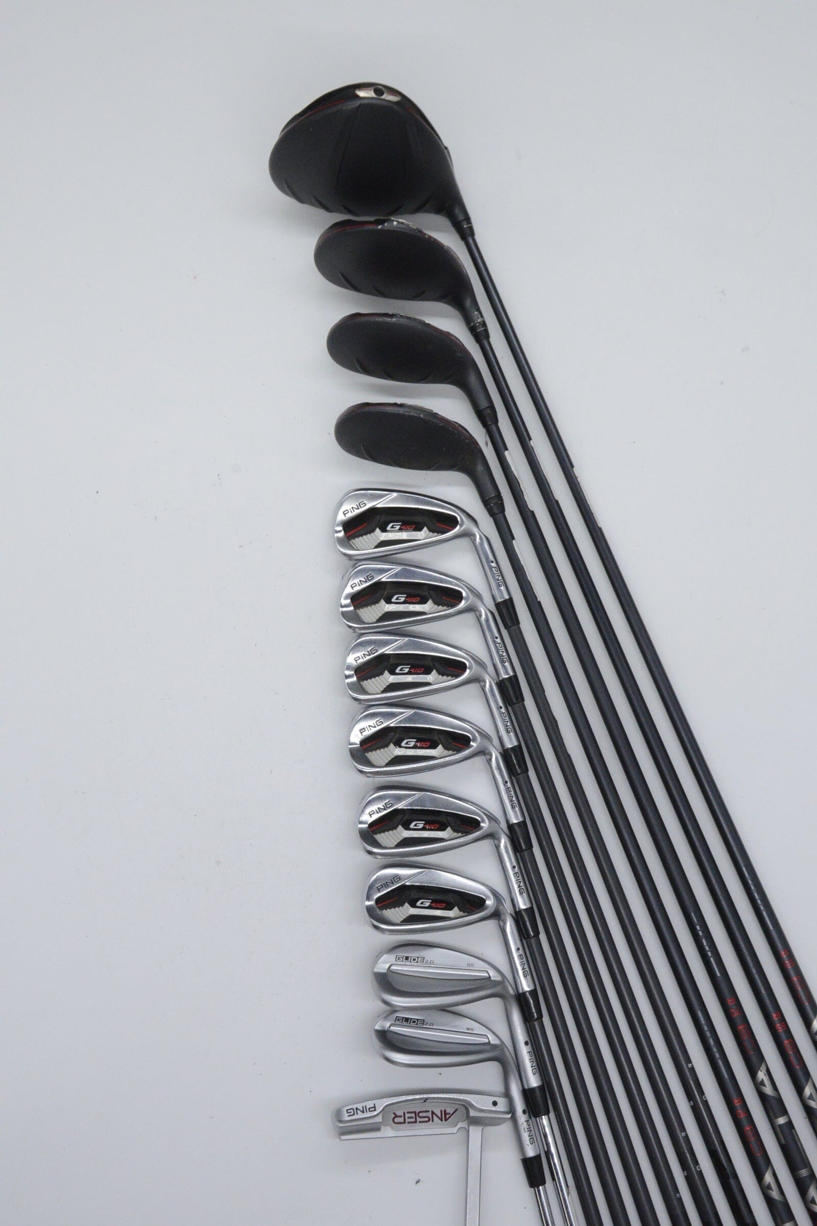 Ping G410 Mixed Full Set R Flex -0.5" Golf Clubs GolfRoots