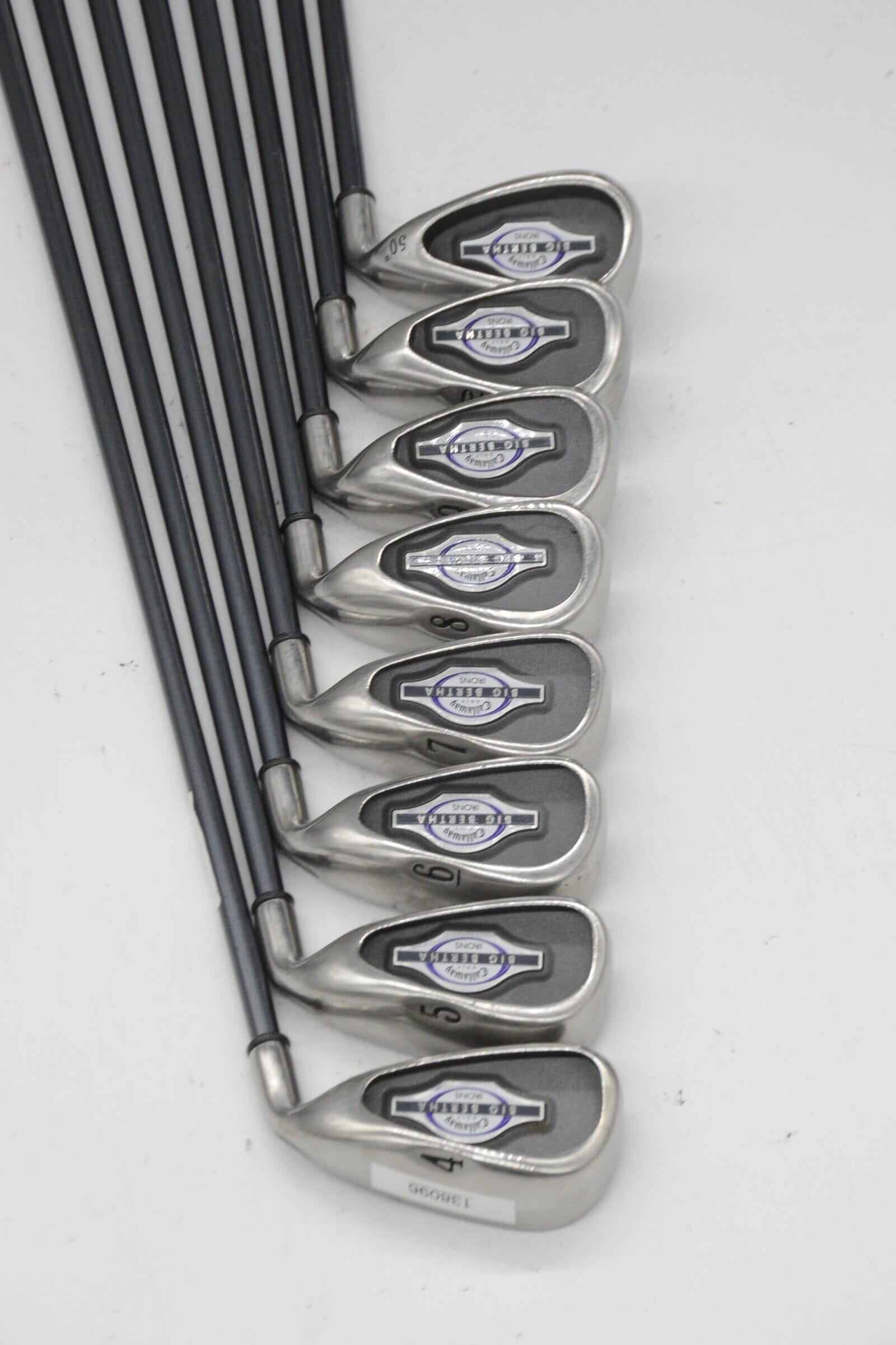 Women's Callaway Big Bertha 2004 4-AW Iron Set W Flex -0.5" Golf Clubs GolfRoots