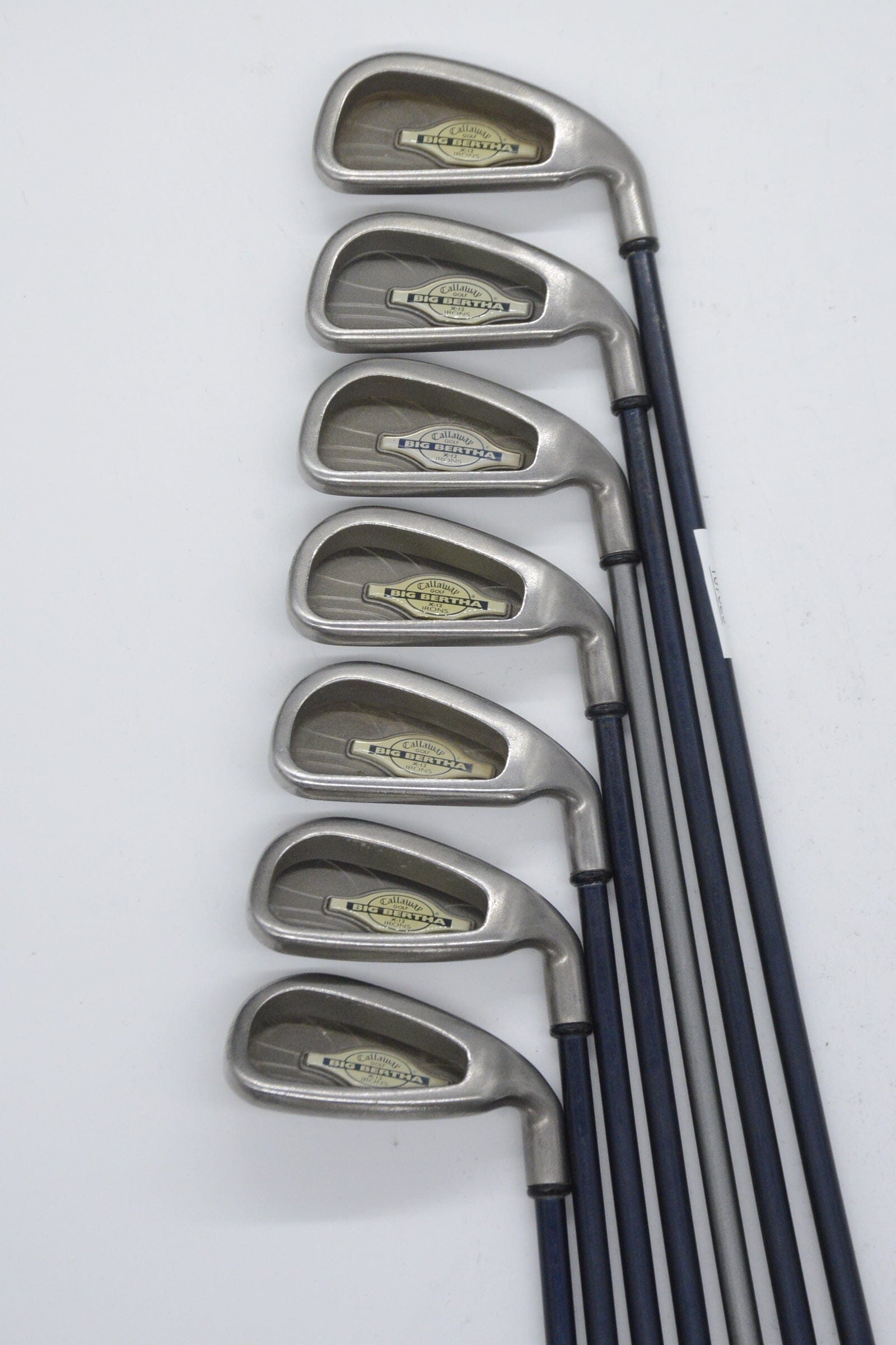 Callaway Big Bertha X-12 3-9 Iron Set R Flex -0.25"