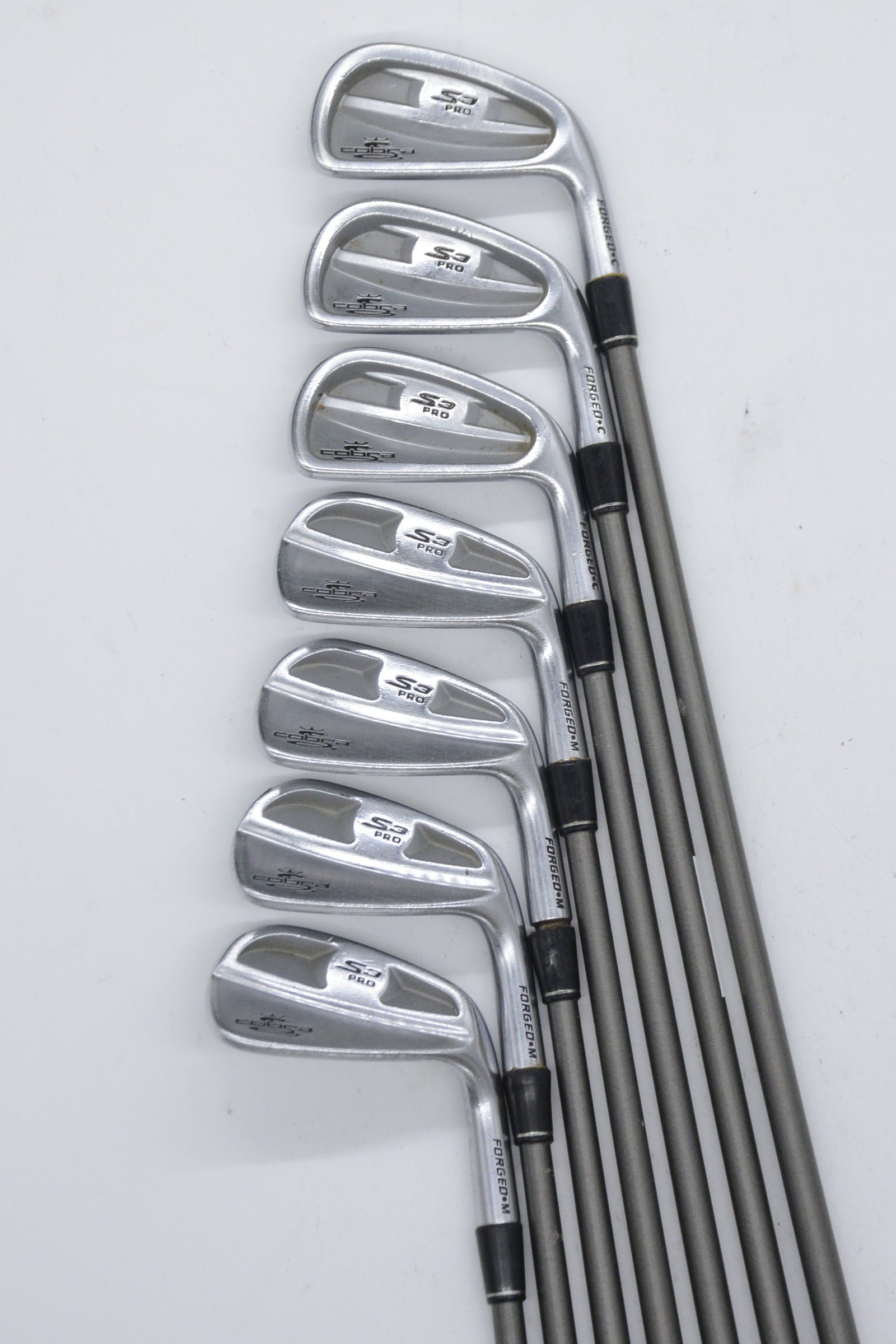 Cobra S3 Pro 4-PW Iron Set S Flex Std Length