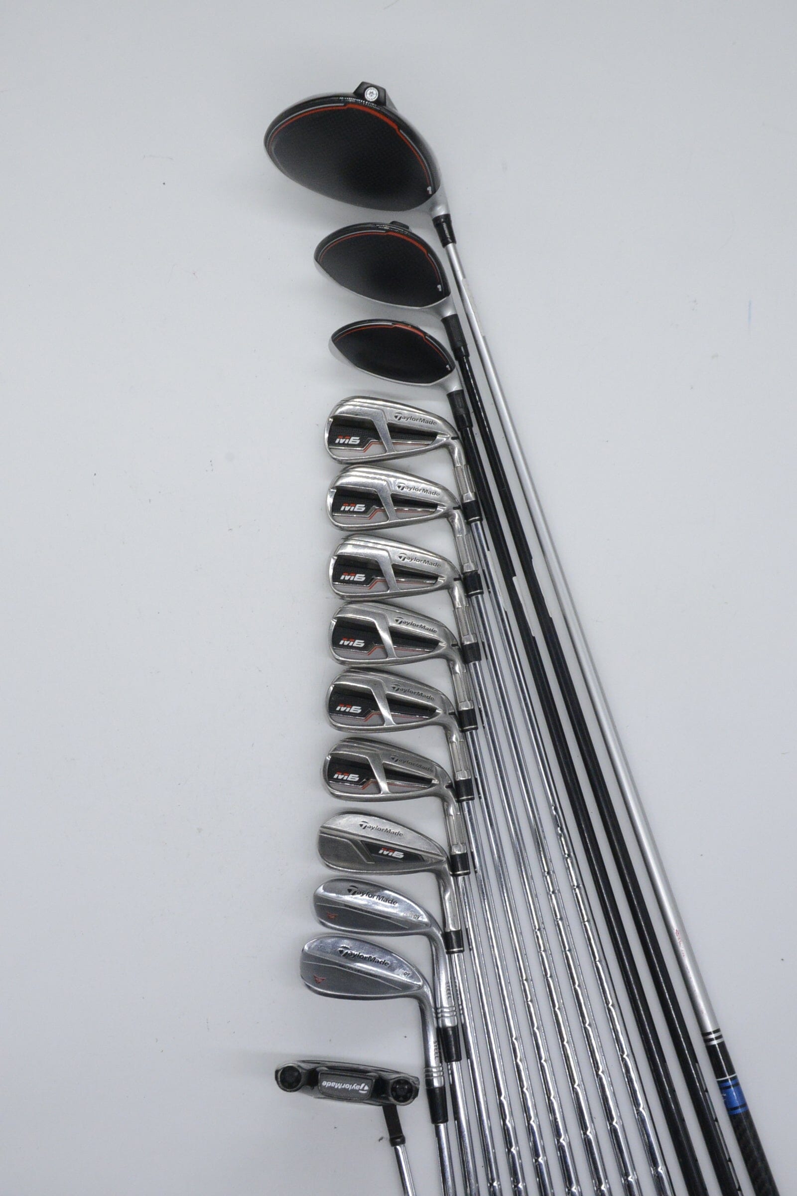TaylorMade M6 Mixed Full Set S Flex Std Length Golf Clubs GolfRoots