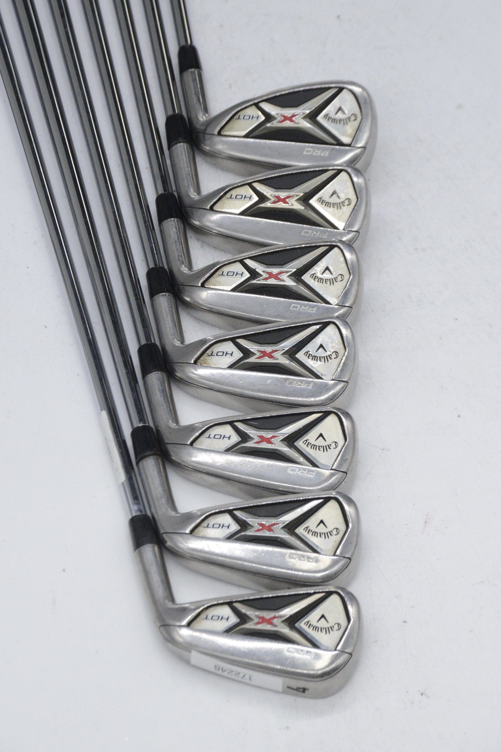Callaway X Hot Pro 4-PW Iron Set R Flex +0.5" Golf Clubs GolfRoots