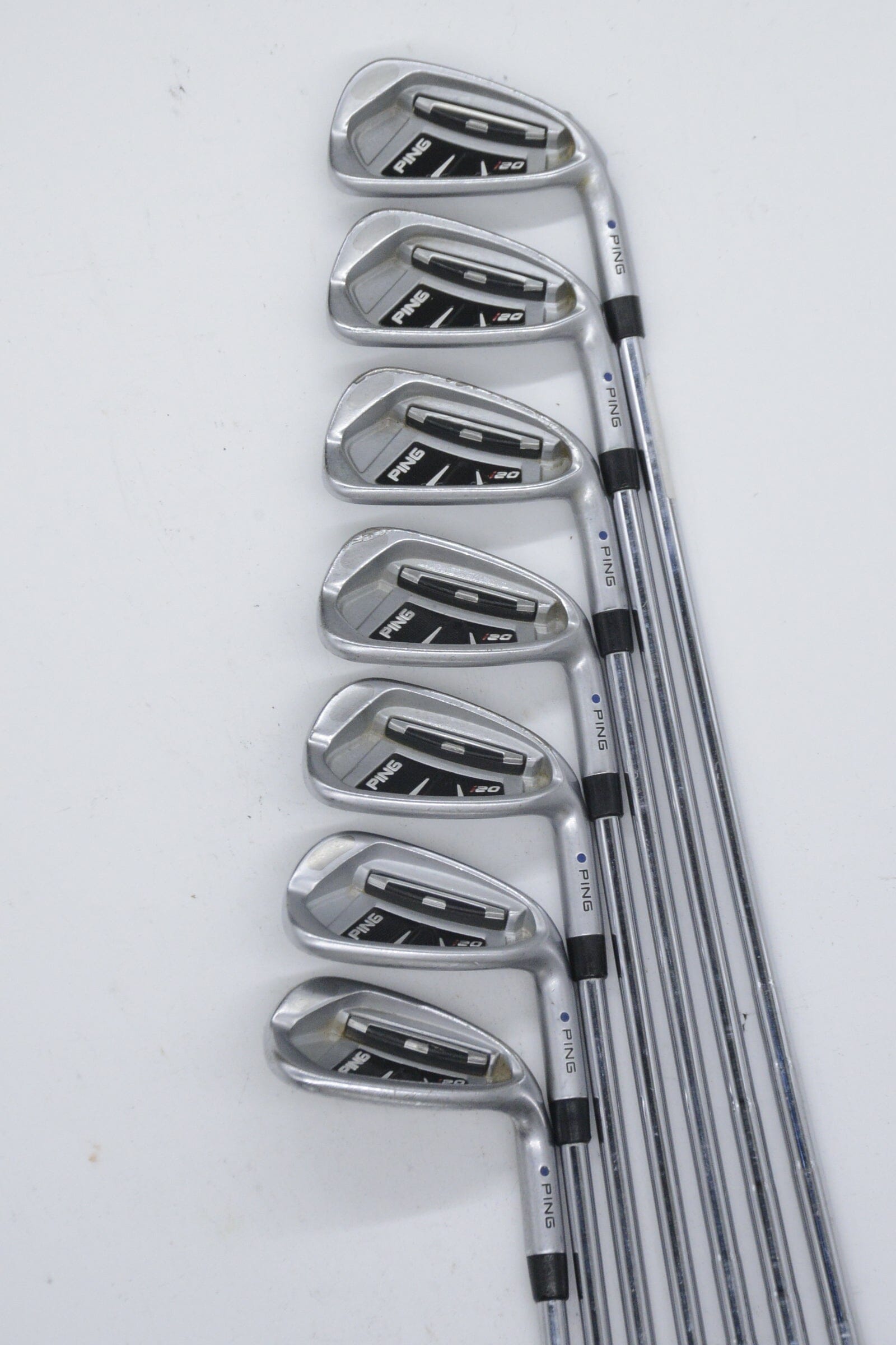 Ping I20 4-6, 8-PW, SW Iron Set S Flex +0.25"
