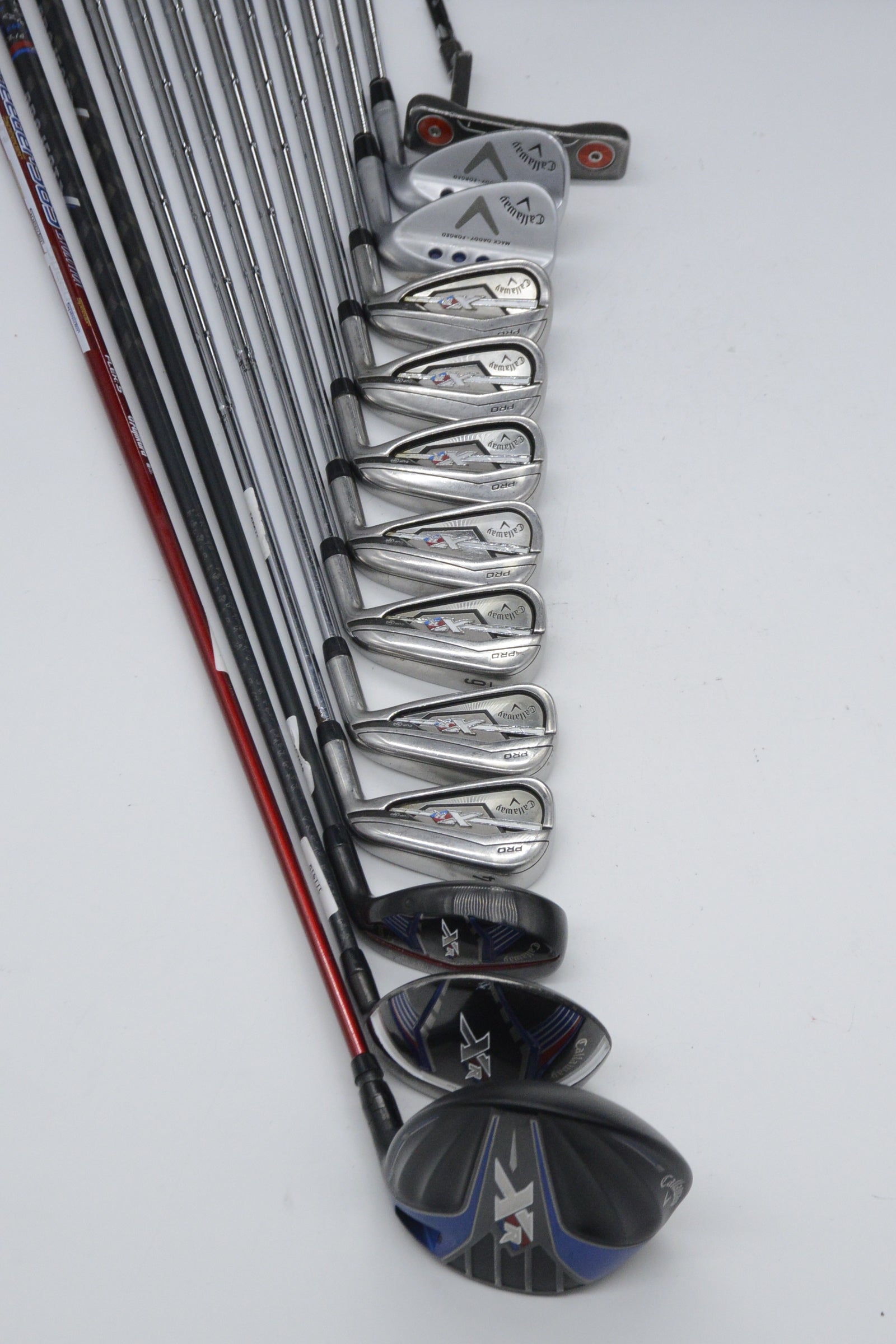 Callaway XR Pro Mixed Full Set S Flex Std Length