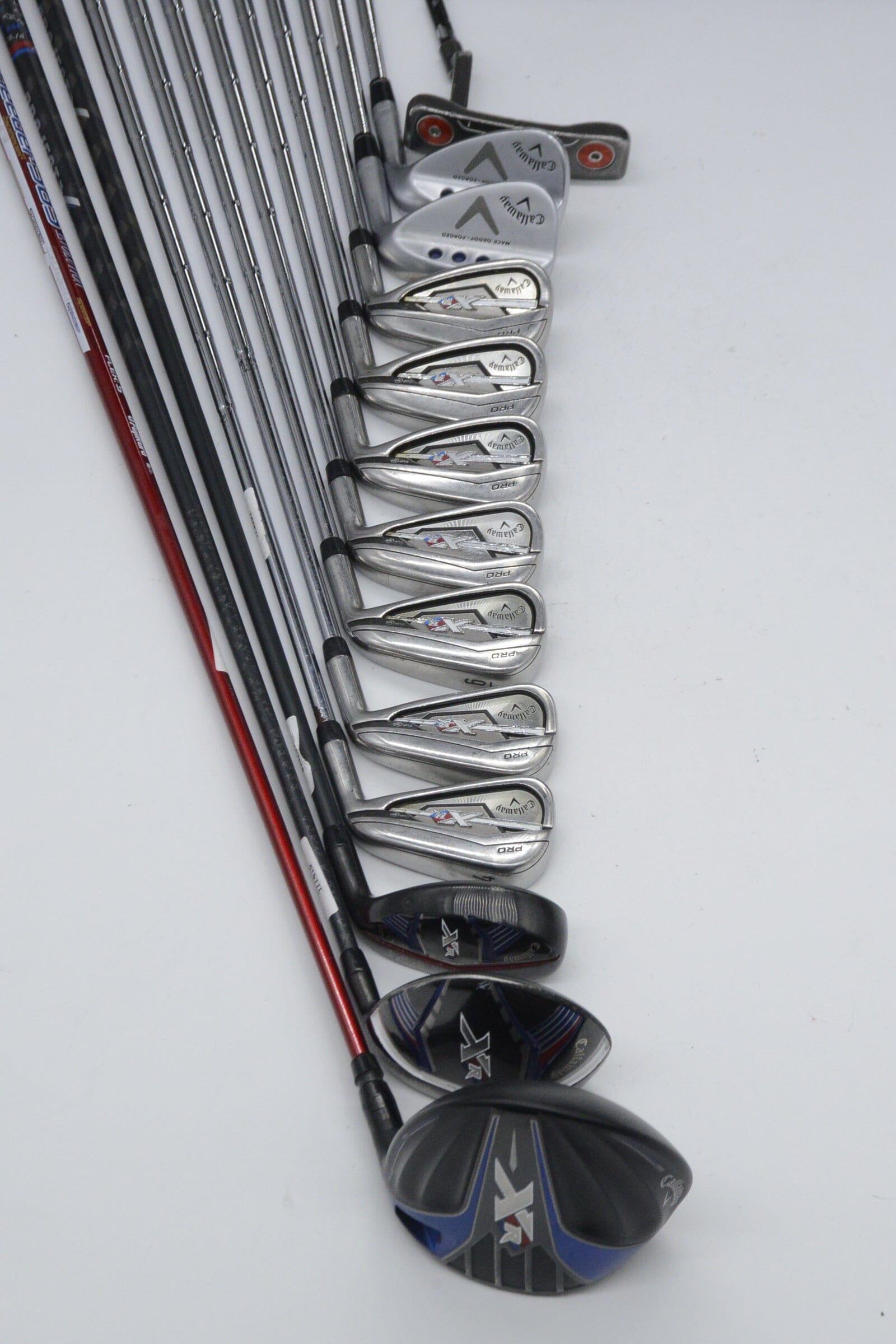 Callaway XR Pro Mixed Full Set S Flex Std Length Golf Clubs GolfRoots
