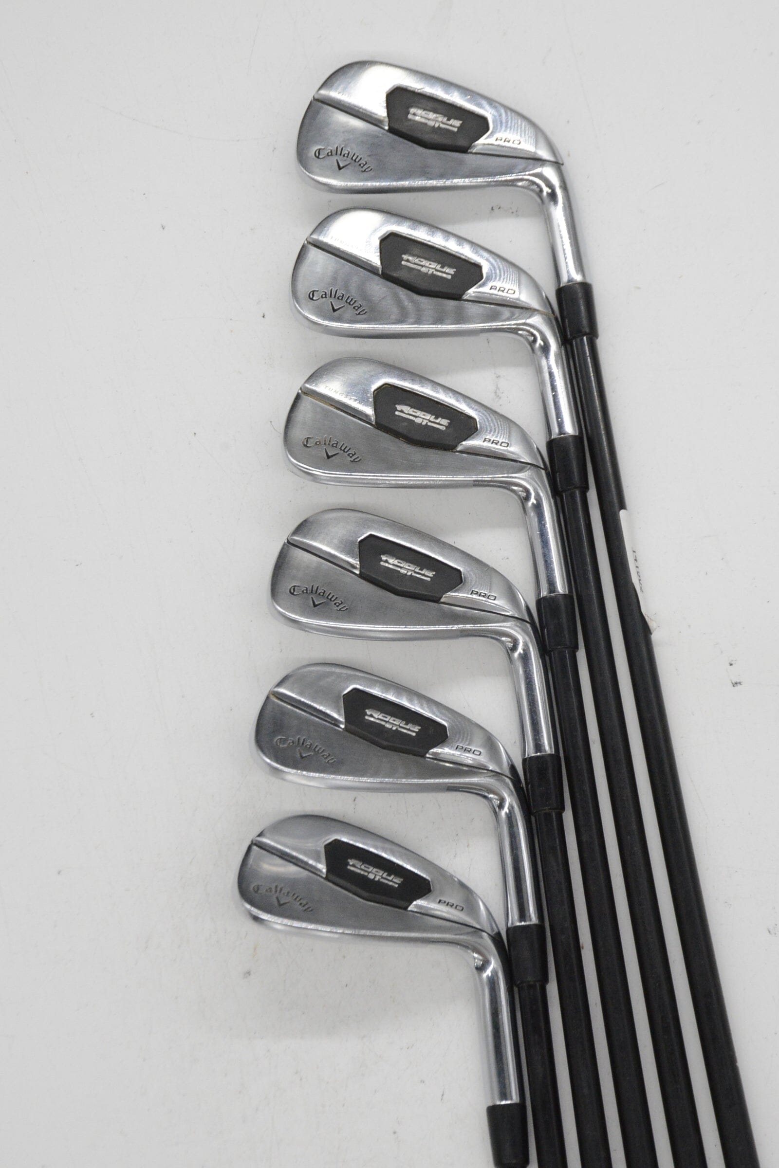 Callaway Rogue ST Pro 5-PW Iron Set S Flex -0.5" Golf Clubs GolfRoots