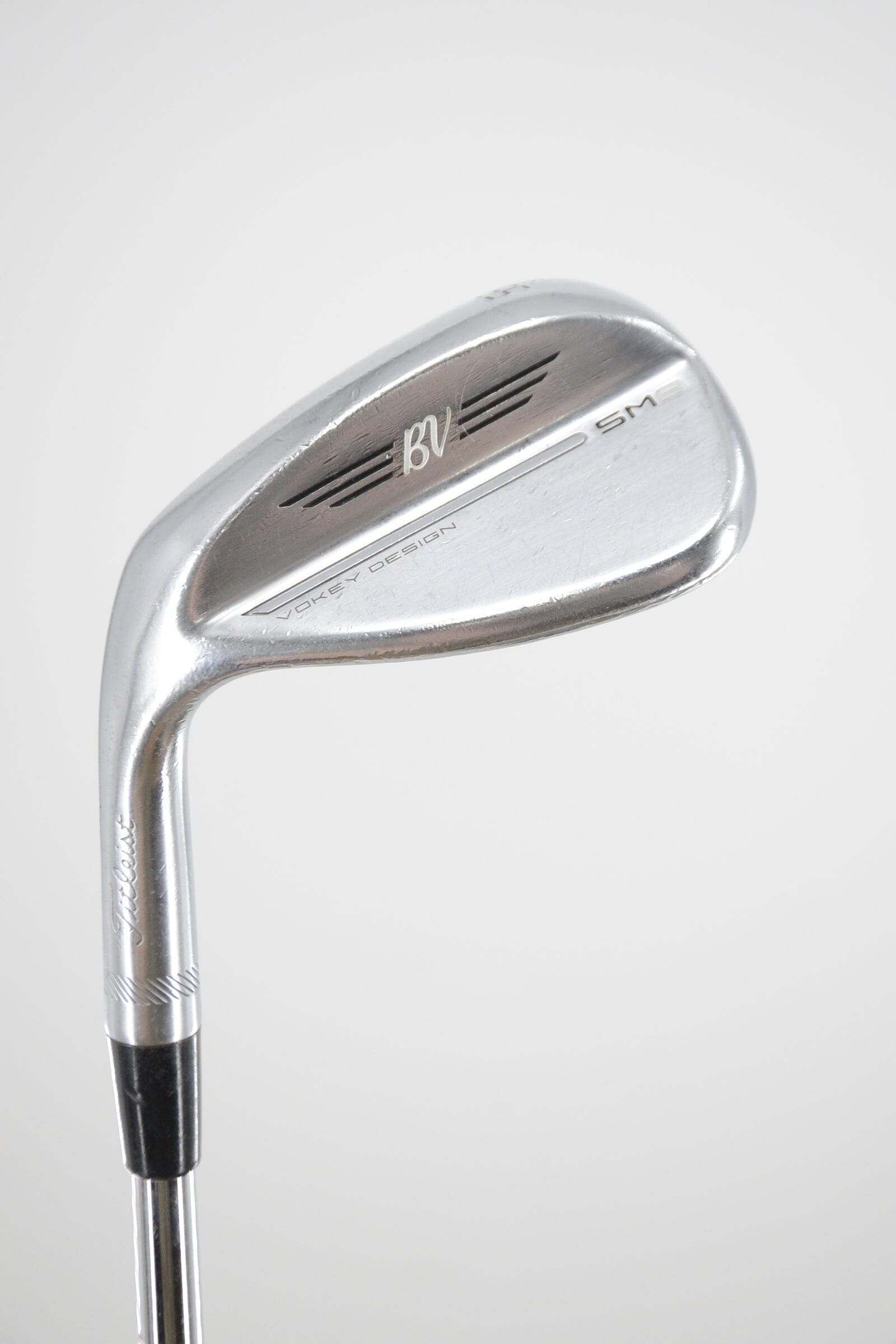 Lefty Titleist Vokey SM9 Tour Chrome 56 Degree Wedge S Flex 35.25" Golf Clubs GolfRoots