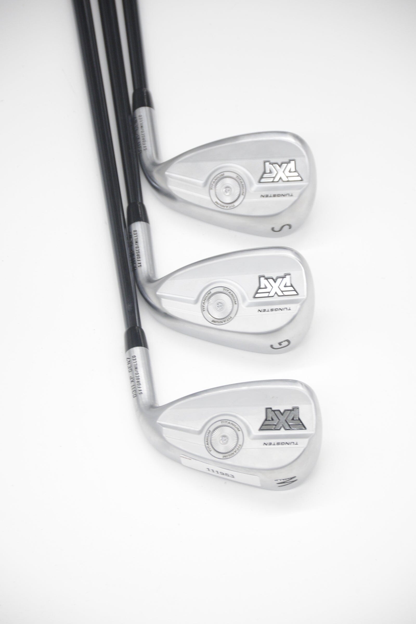 PXG 0311XP Gen 7 Chrome PW, GW, SW Wedge Set R Flex Golf Clubs GolfRoots