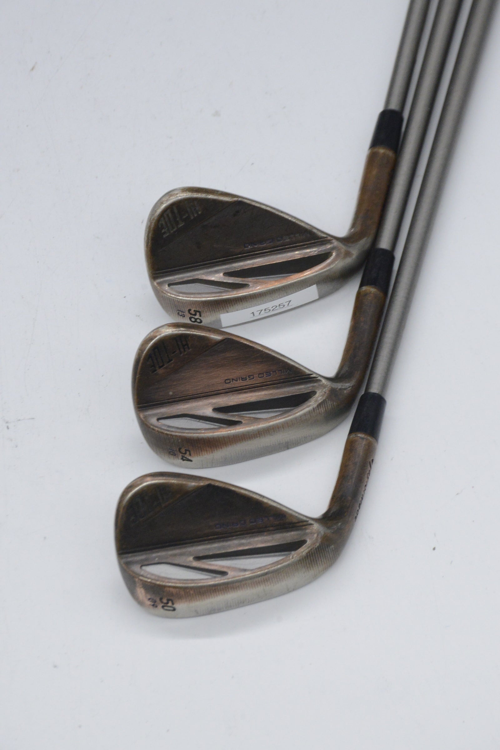 Lefty TaylorMade Hi Toe 4 50, 54, 58 Degree Wedge Set S Flex