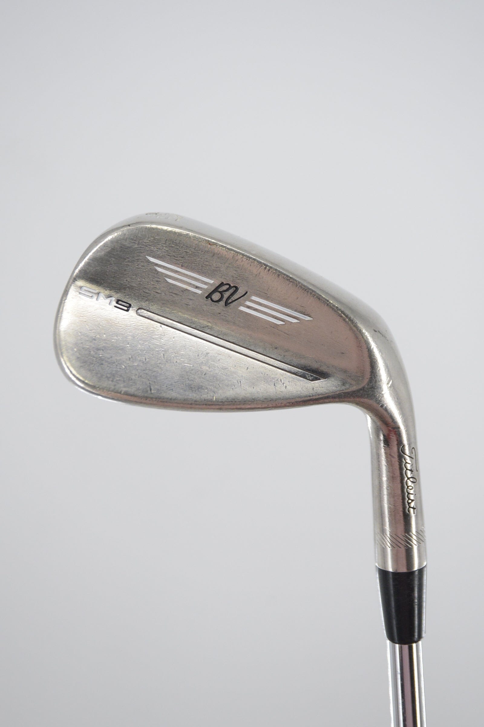 Titleist Vokey SM9 Brushed Steel 46 Degree Wedge S Flex 35.5" Golf Clubs GolfRoots
