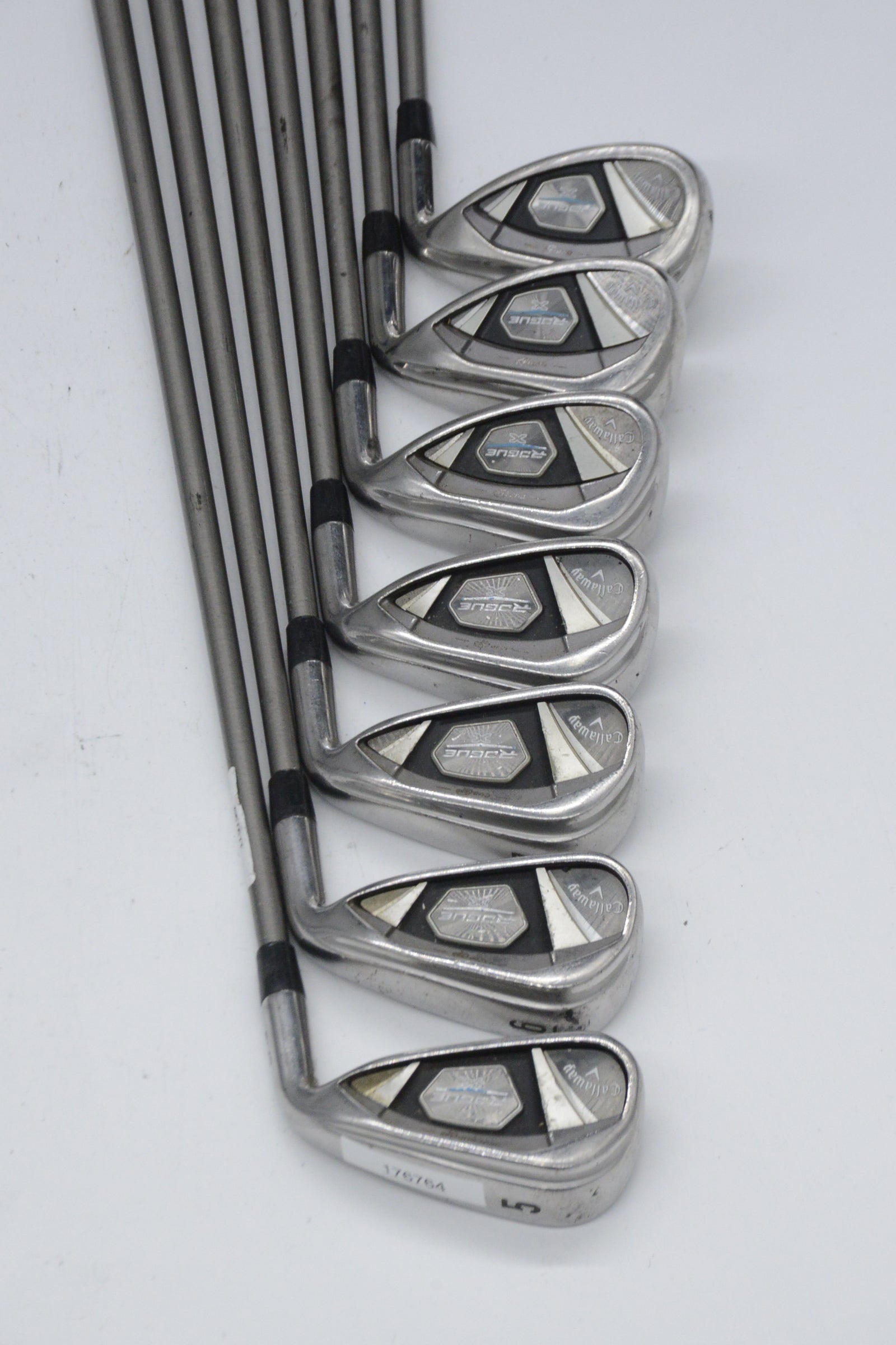 Callaway Rogue X 5-8, PW-SW Iron Set SR Flex -0.5"